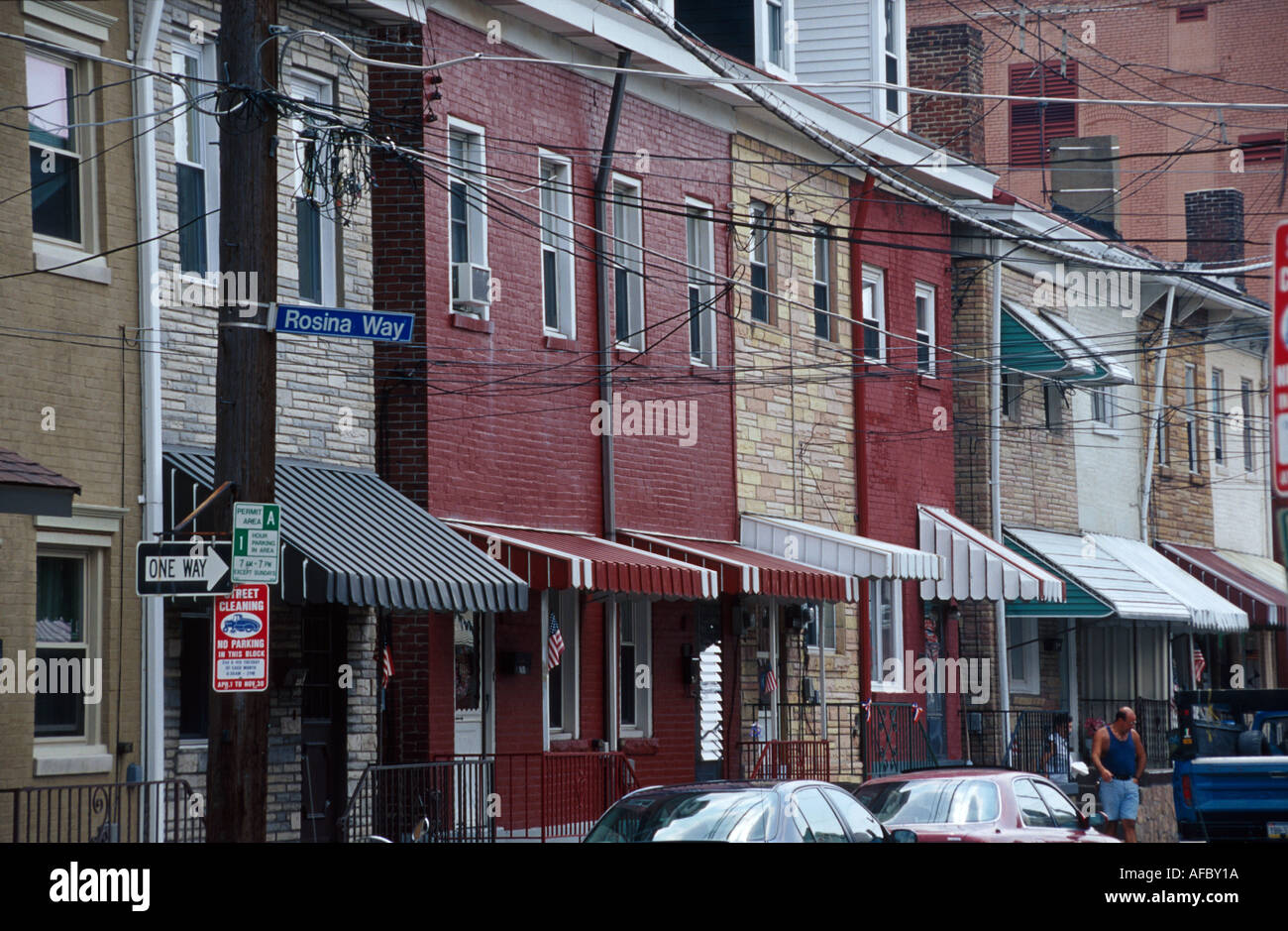 Pennsylvania Pittsburgh Bloomfield working class neighborhood Rosina