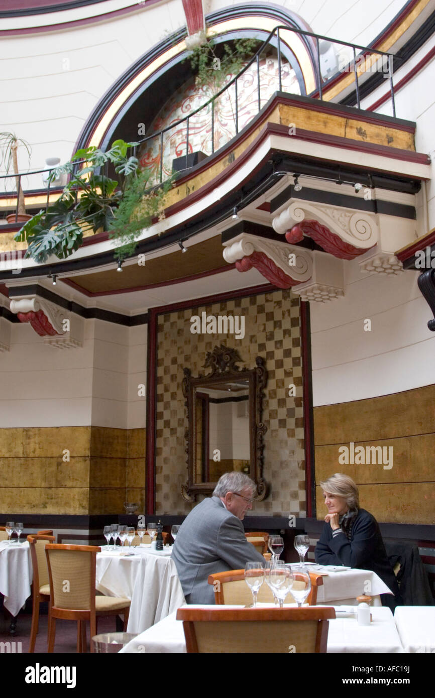 Le Dome du Marais restaurant, 9 rue de Bearn, 3rd arrondissement, Paris, France, Autumn 2007 Stock Photo