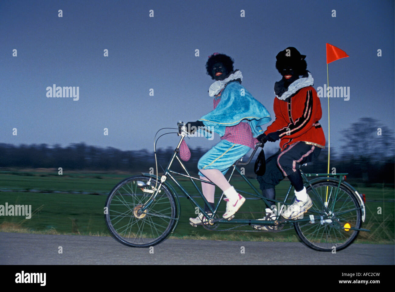 Tandem bicycle netherlands hi res stock photography and images Alamy