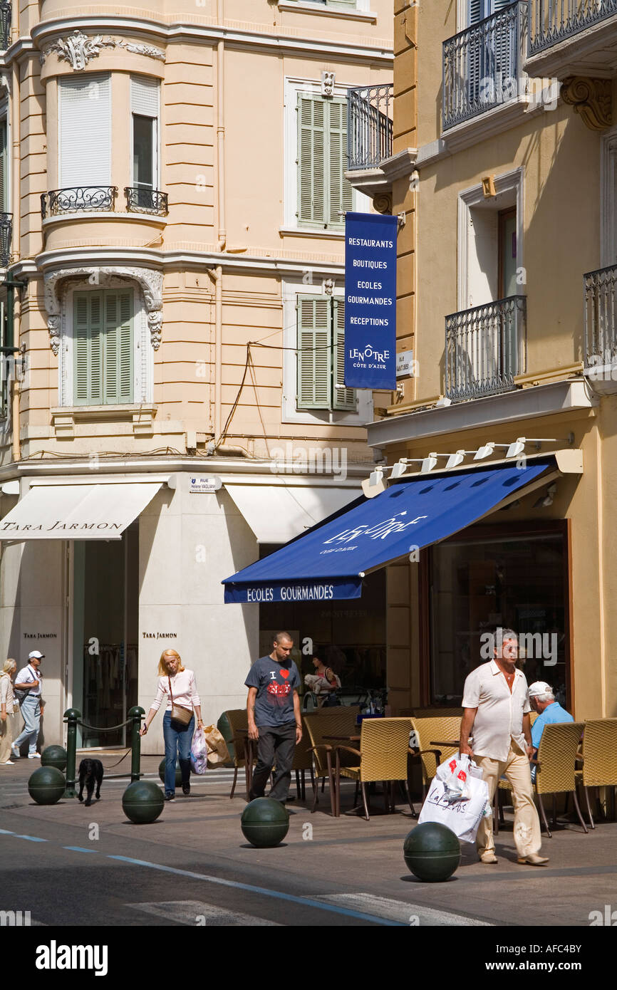 Carte Postale Ancienne Cannes rue d'Antibes: Manuskript