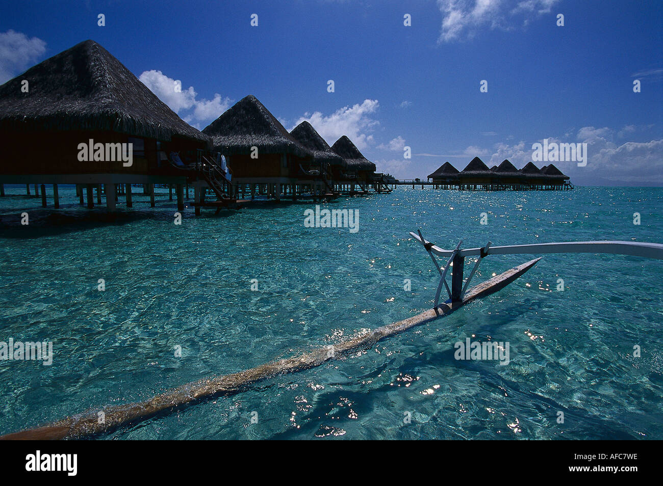 Moana Parkroyal, Bora Bora French Polynesia Stock Photo Alamy