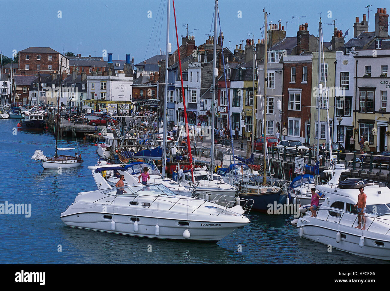 Old Weymouth Harbour Stock Photos & Old Weymouth Harbour Stock Images