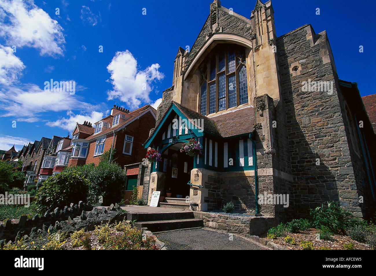 Arts and Craft Gallery, Exmoor NP, Lynton Devon, England Stock Photo