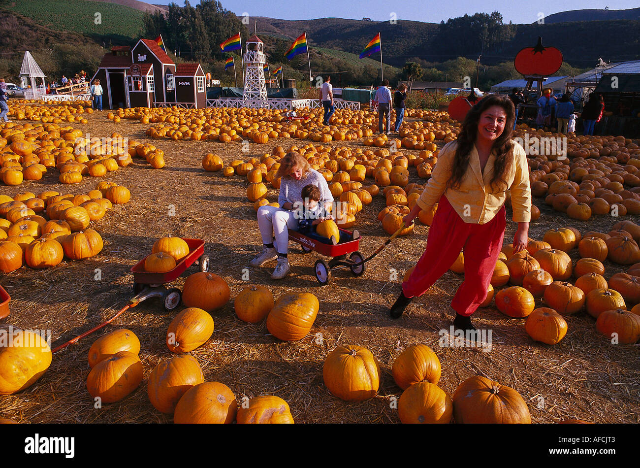 Pumpkin Festival, Half Moon Bay, California USA Stock Photo Alamy