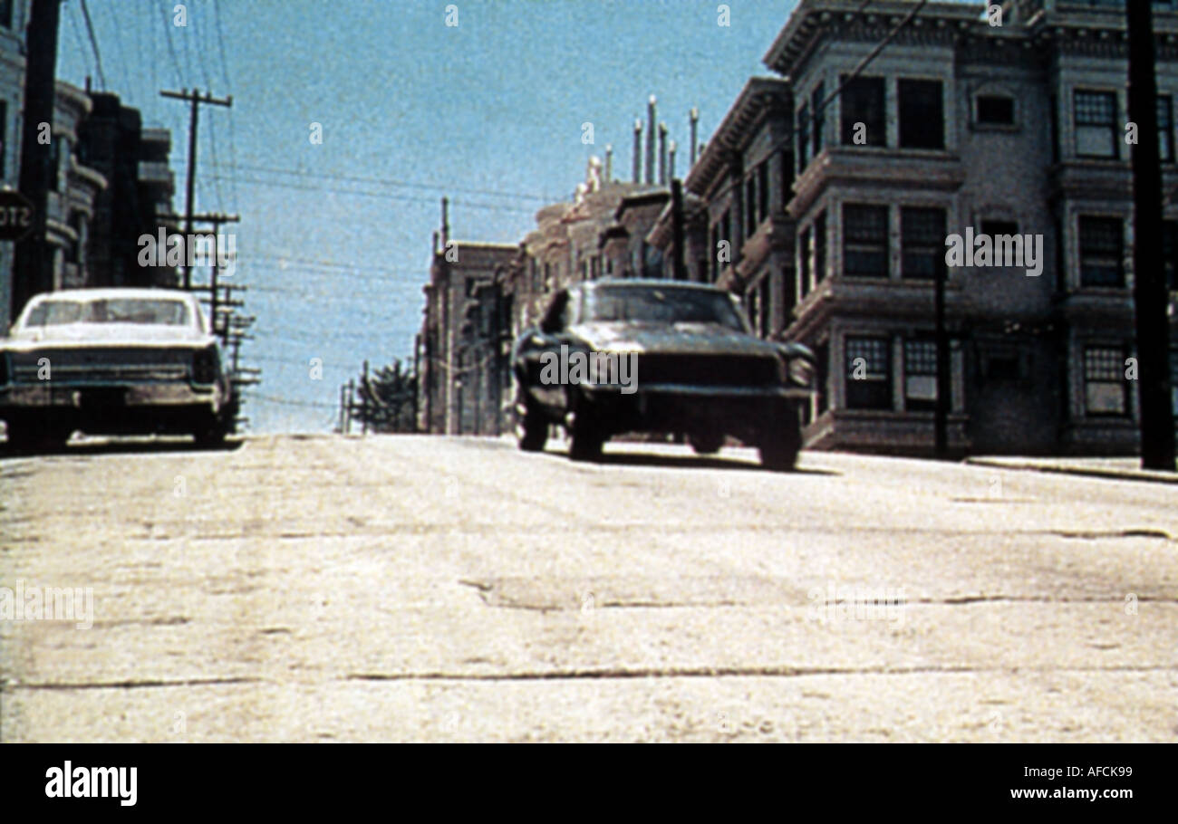 BULLITT 1968 film with Steve McQueen Stock Photo