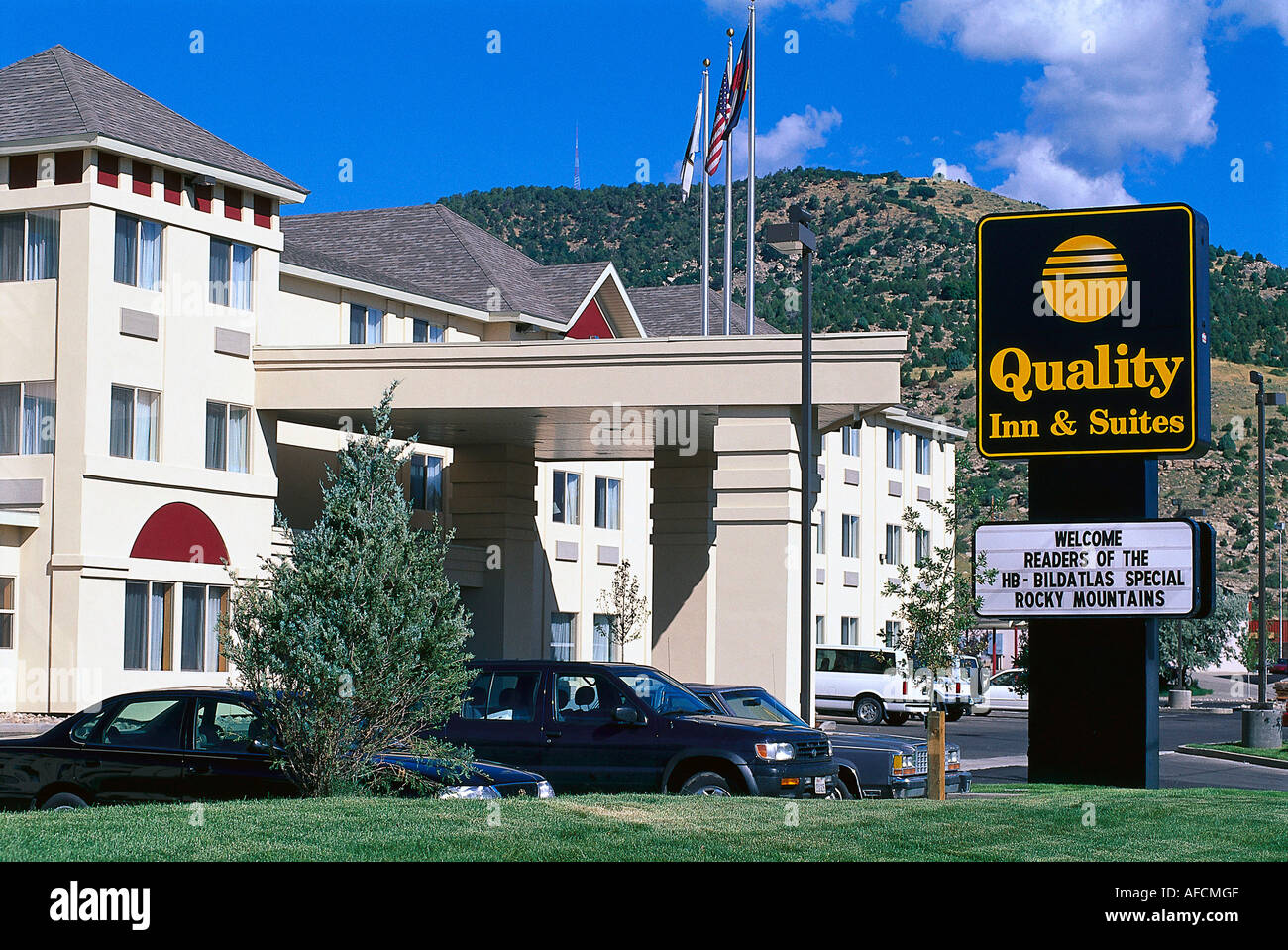 Quality Inn Durango Colorado Usa Stock Photo 7945998 Alamy