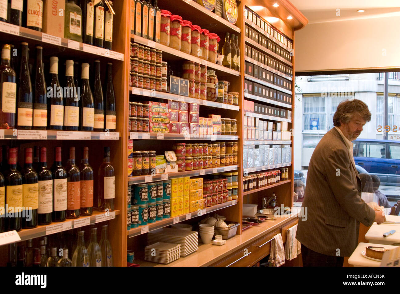 Bread and Roses Cafe Bistrot on the left bank of Paris France 2007 Stock Photo Alamy