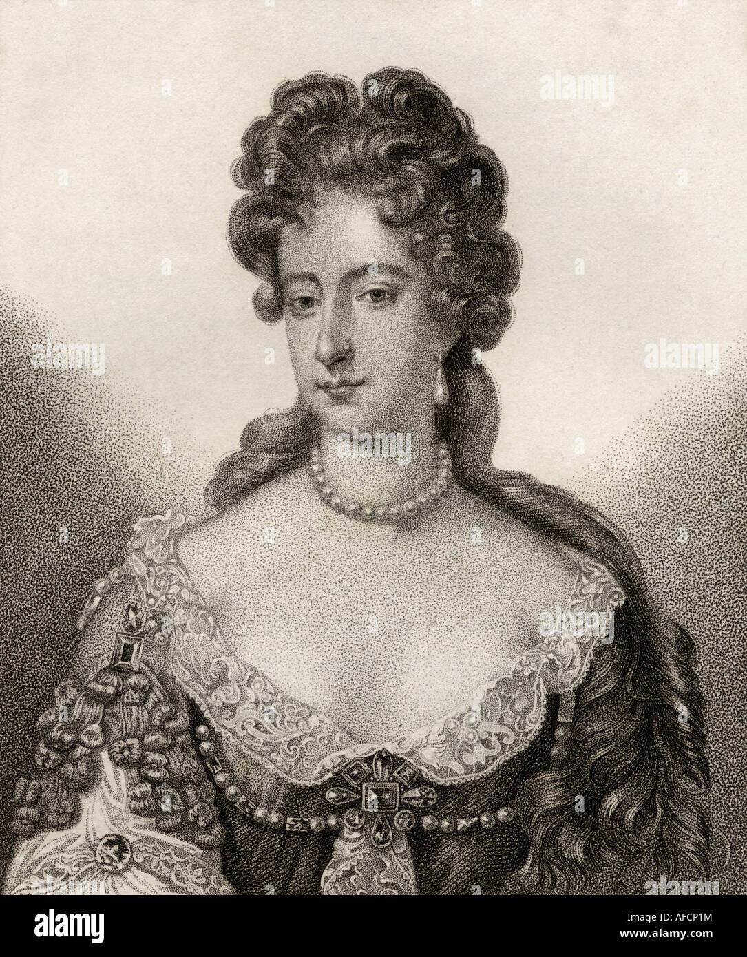 Queen Mary II, 1662 1694. Queen of England, Scotland, and Ireland and