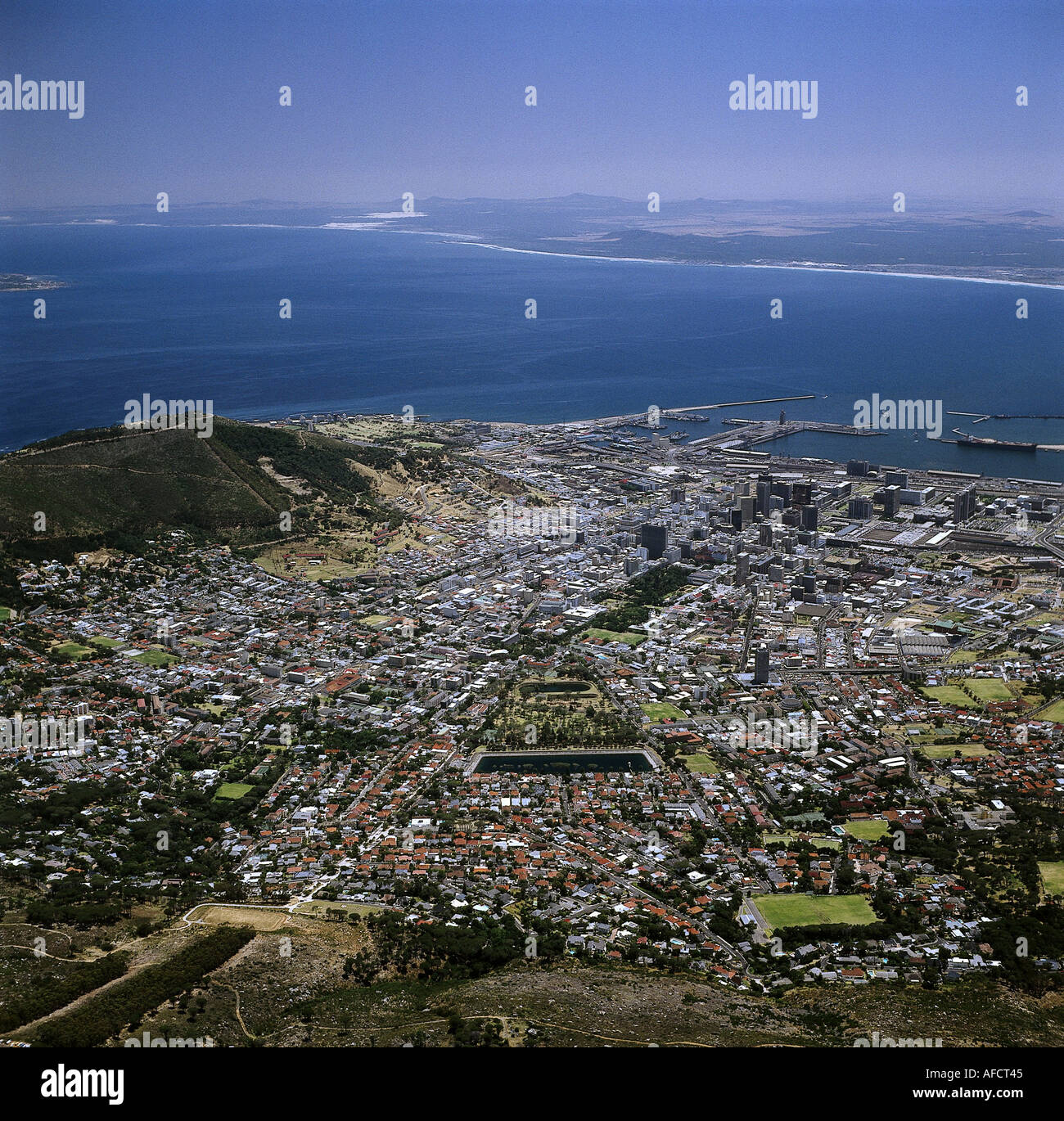 geography / travel, South Africa, cape province, view from table