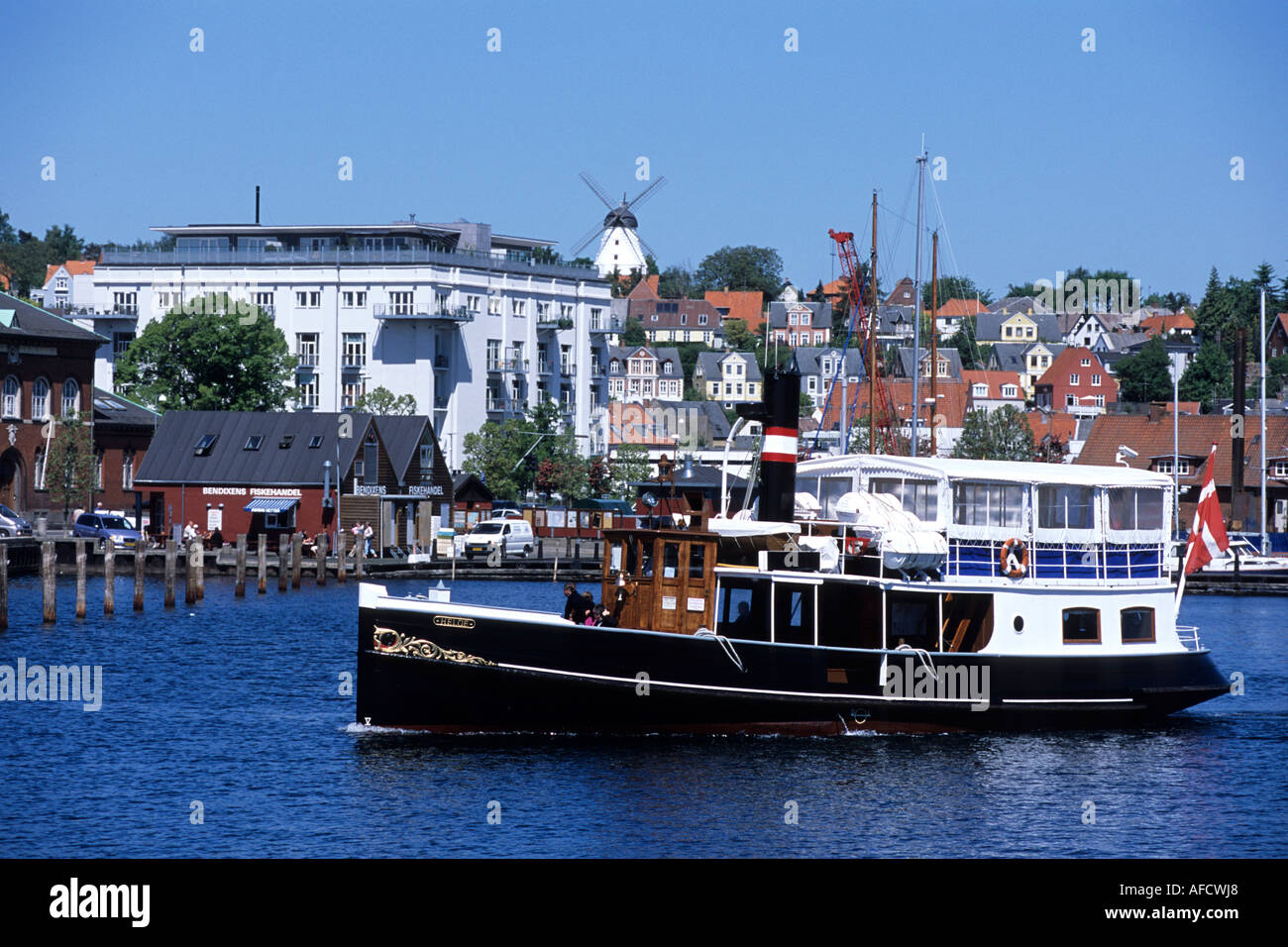 Historic Steamship Helge, Svendborg, Funen, Denmark Stock Photo - Alamy