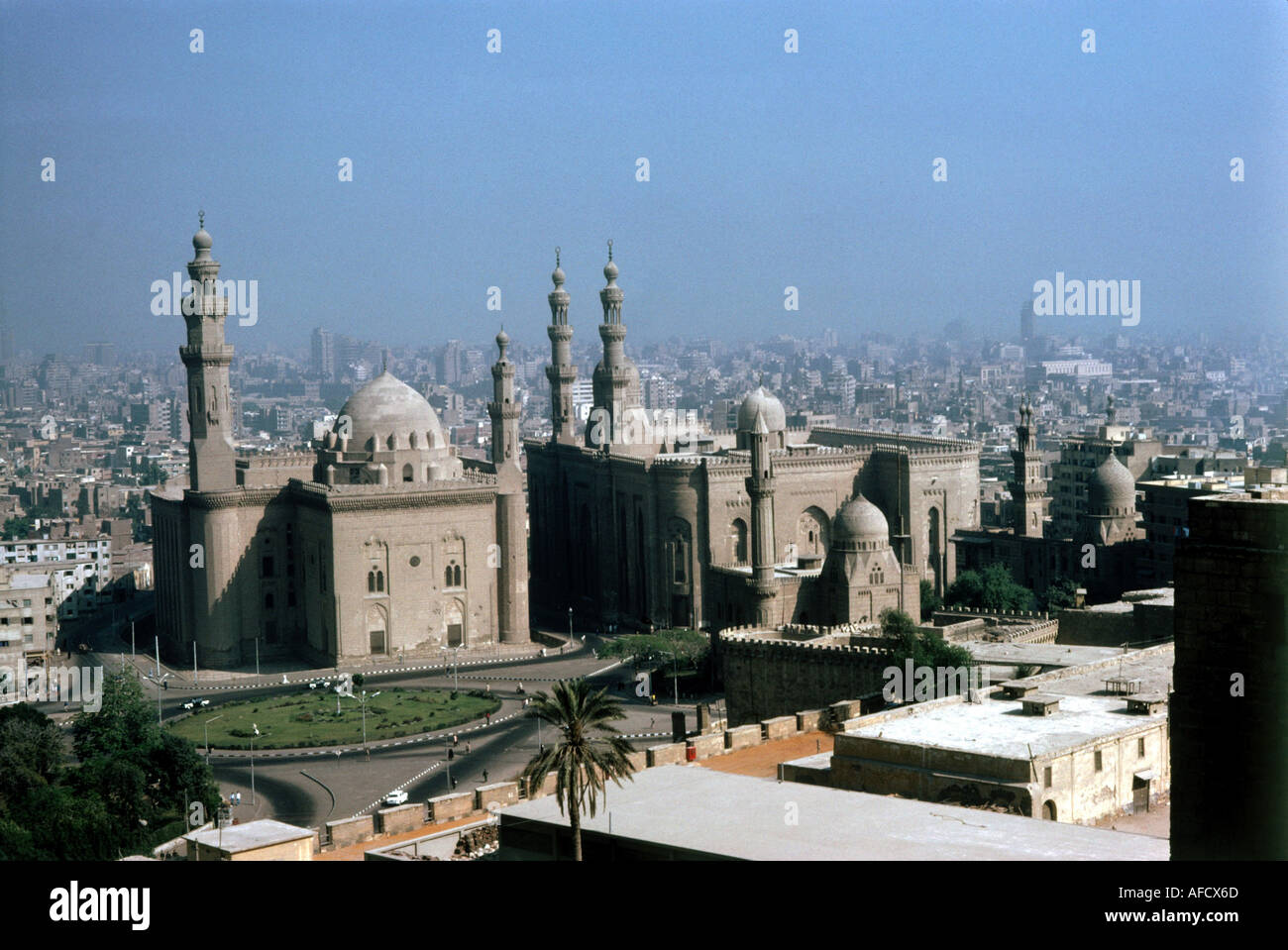 geography / travel, Egypt, Cairo, Sultan Hassan and Rifai Mosque Stock