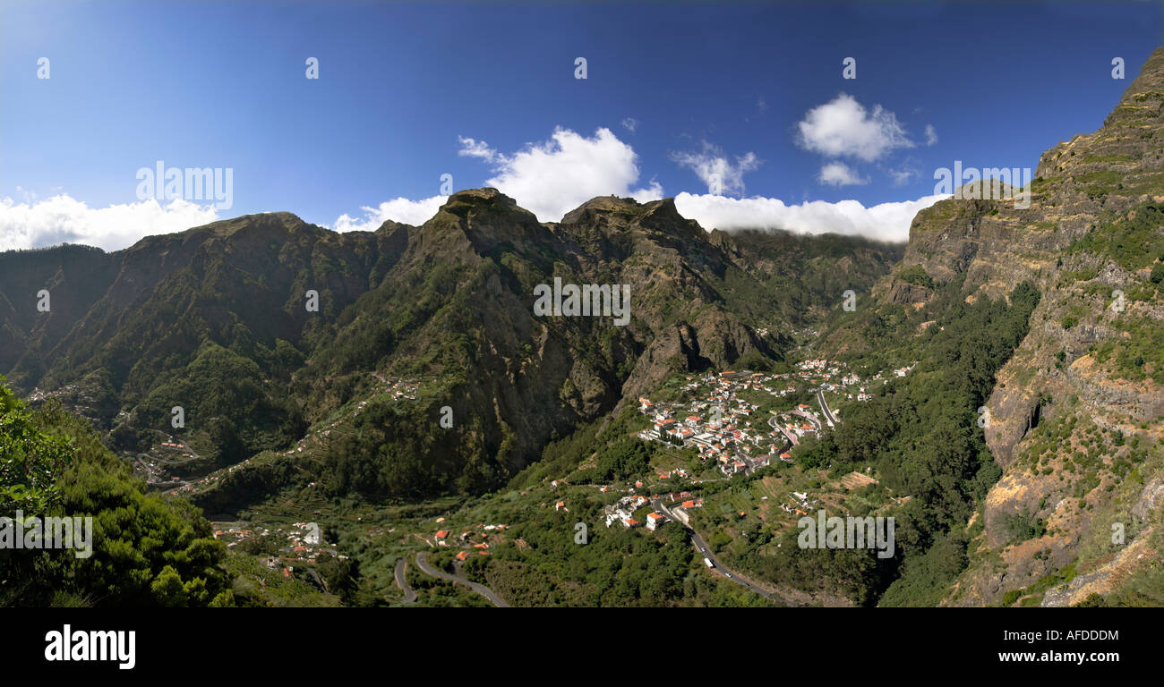 Curral das Freiras Madeira Portugal Stock Photo