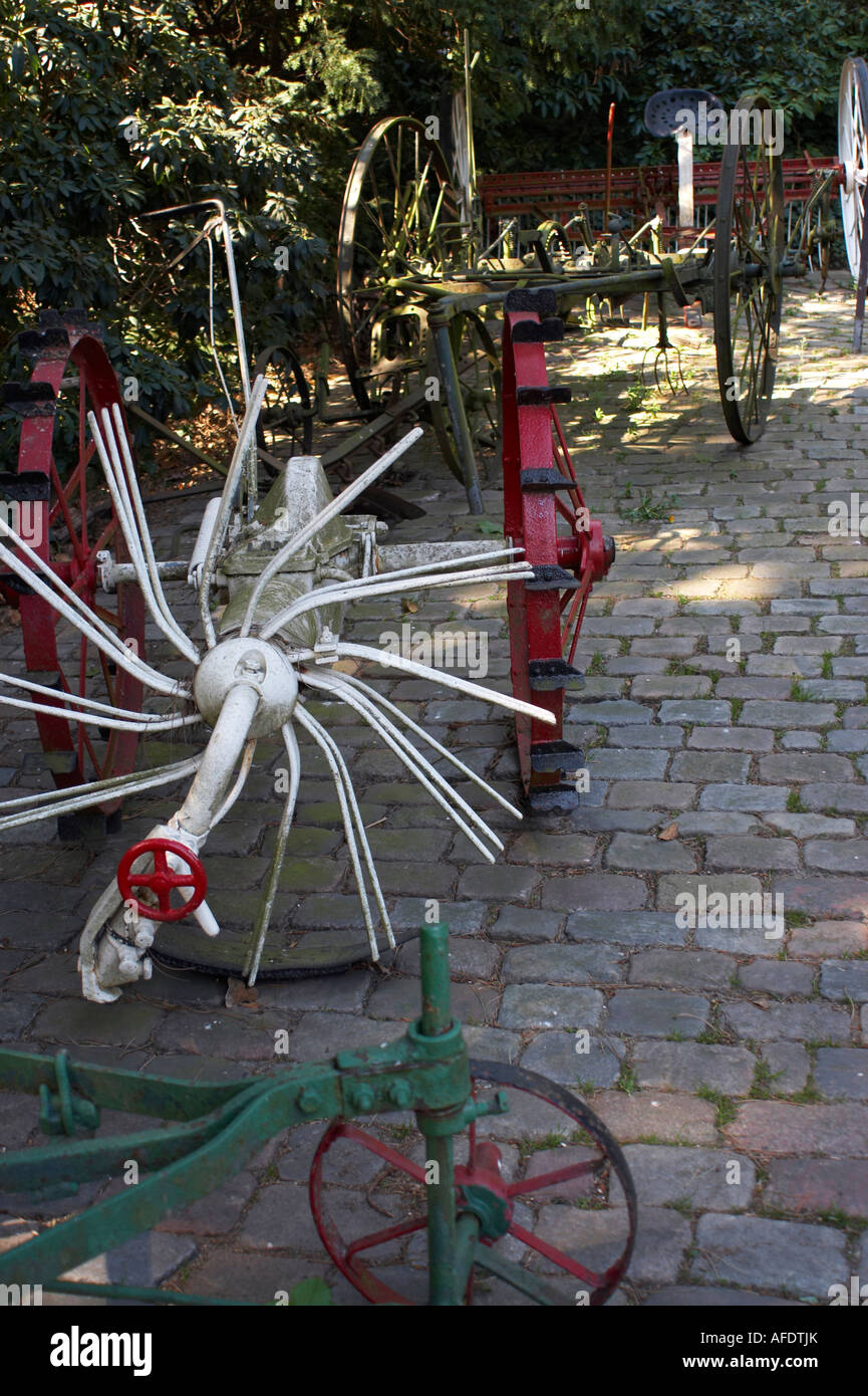 old german agricultural farming machines Stock Photo Alamy