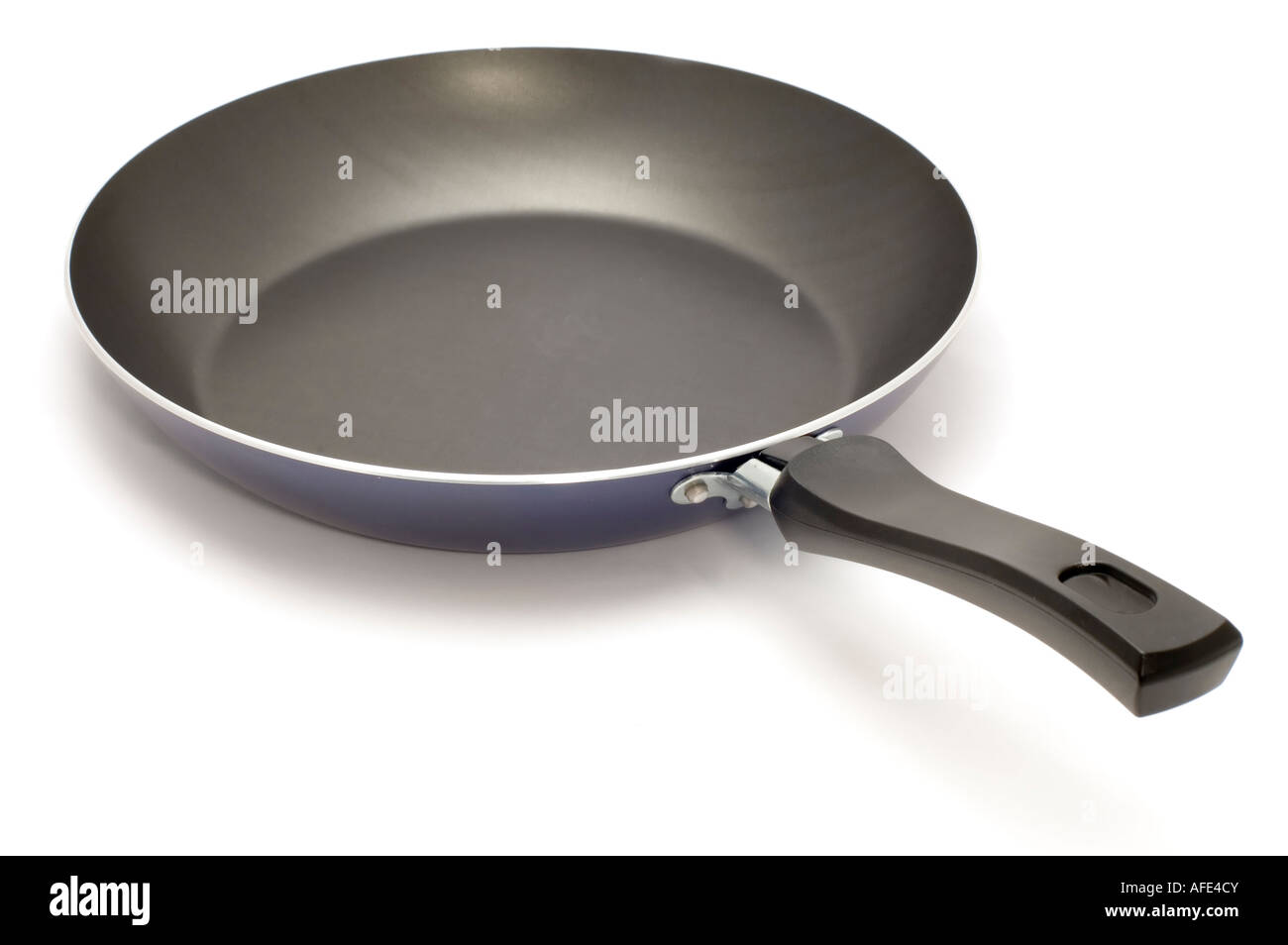 series object on white kitchen utensil frying pan Stock Photo Alamy