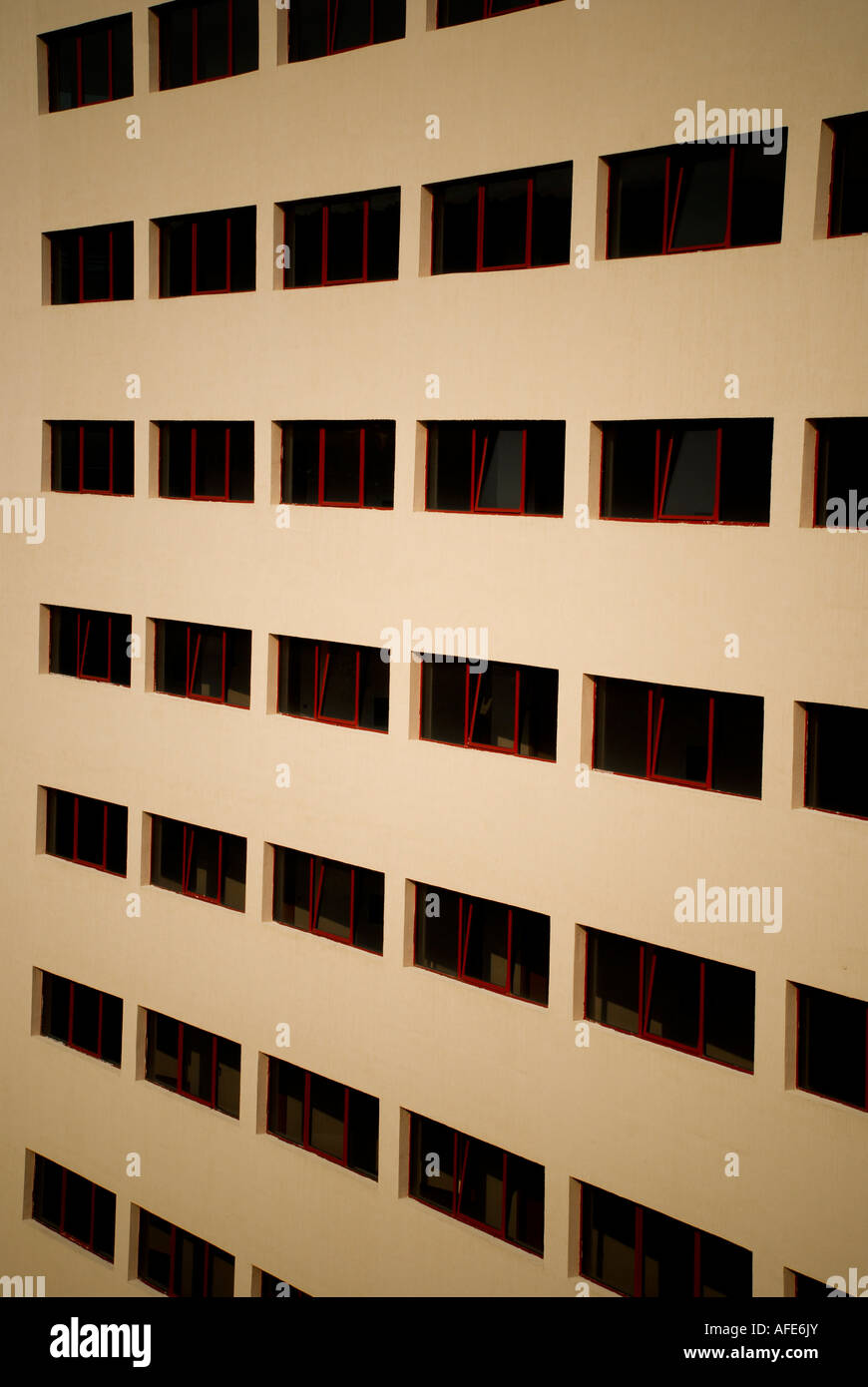 Hotel/ office tower block - Architecture Stock Photo