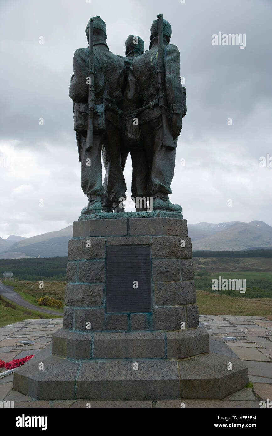 The Commando Memorial at Spean Bridge Scotland Stock Photo - Alamy