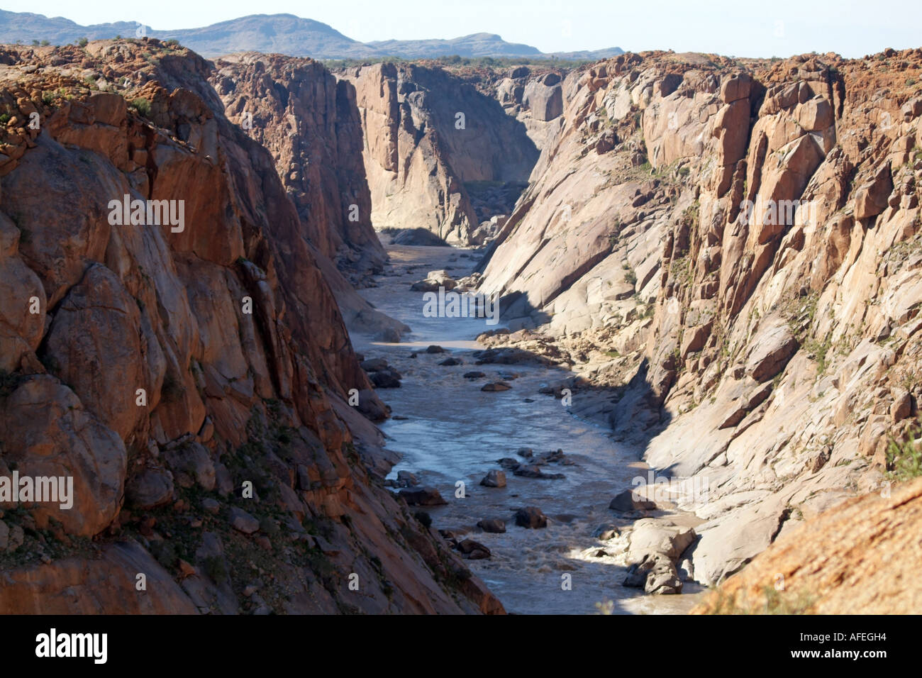 Northern Cape Rivers The Orange River at Augrabies in the Northern Cape South Africa Stock ...