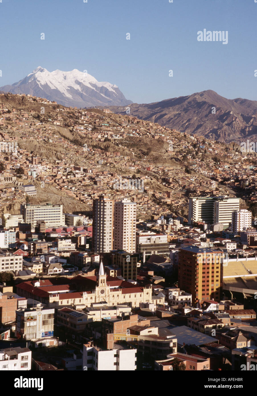 La Paz, BOLIVIA Stock Photo