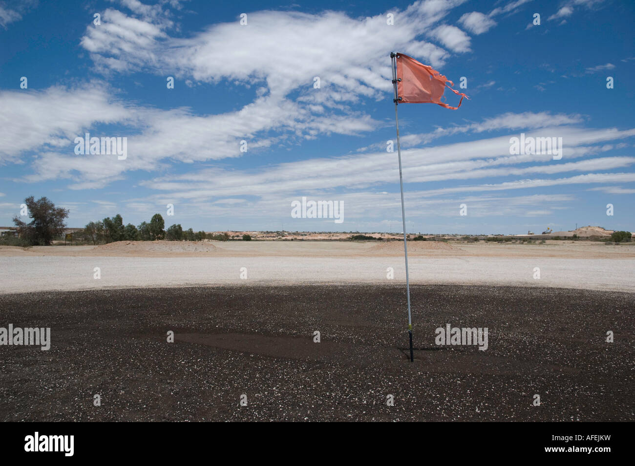 Coober Pedy Golf Course Stock Photo Alamy