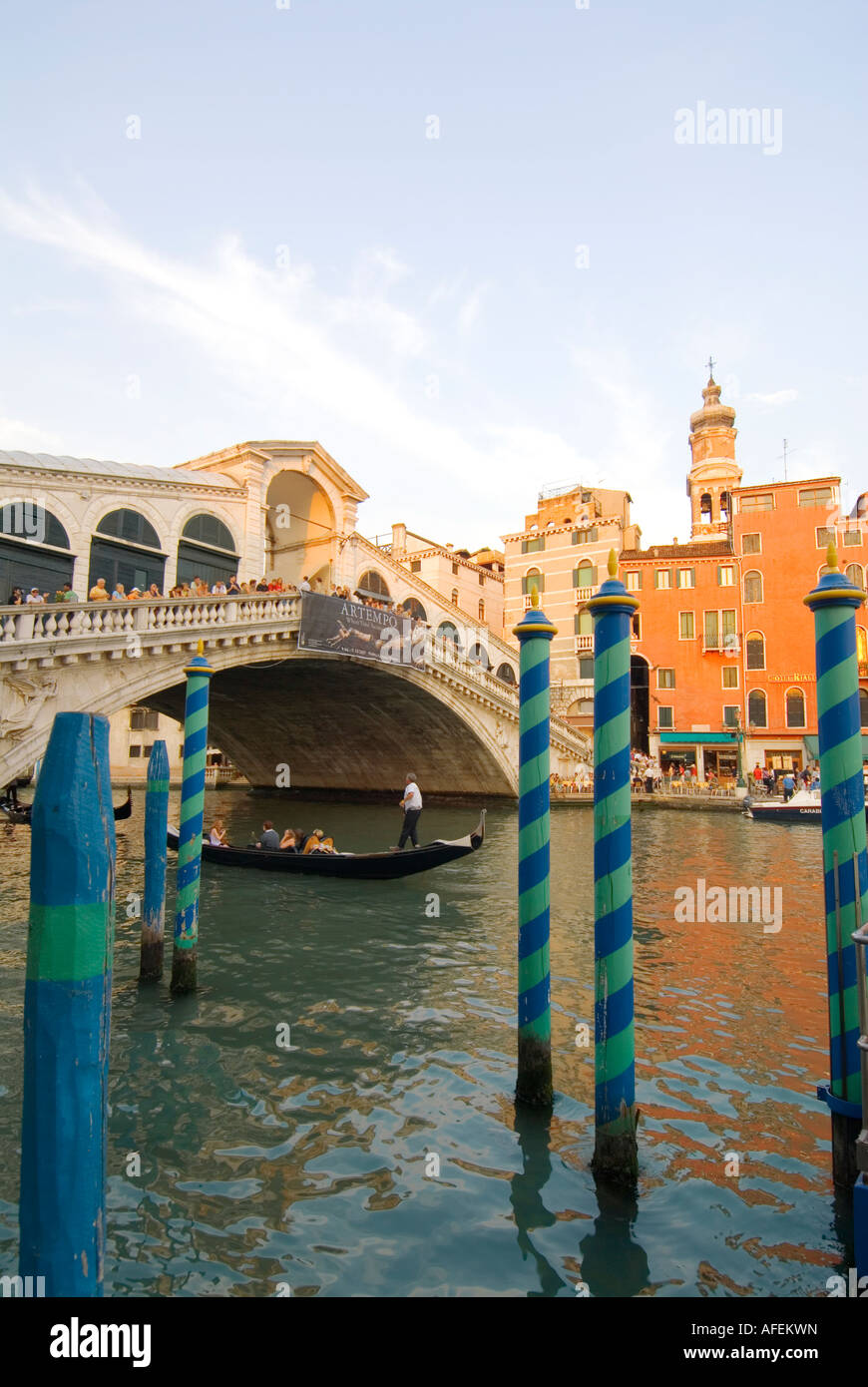 Gondola Grand Canal Venice Italy Stock Photo - Alamy