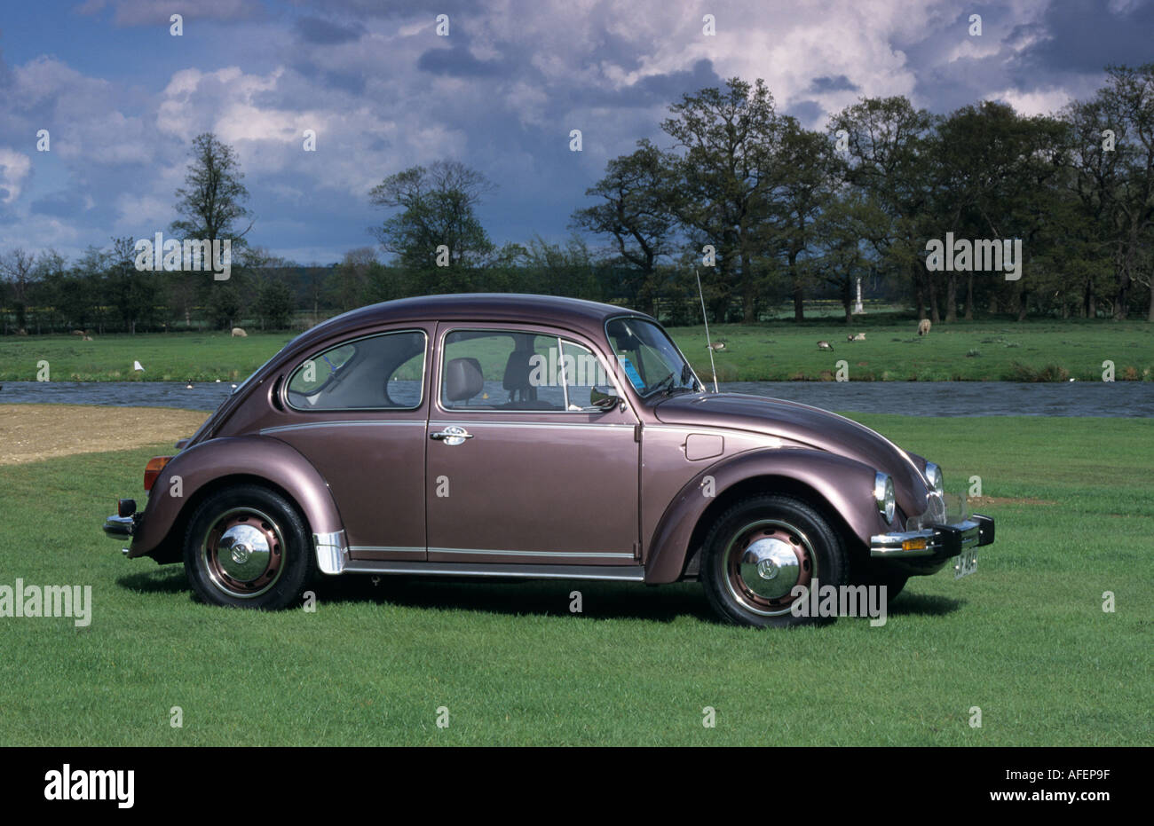 VW Volkswagen Beetle 1200 of 1983 Stock Photo
