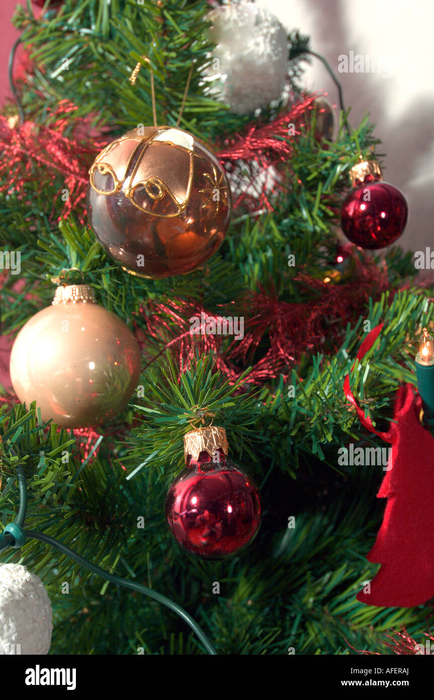 Fake christmas tree indoor hi-res stock photography and images - Alamy