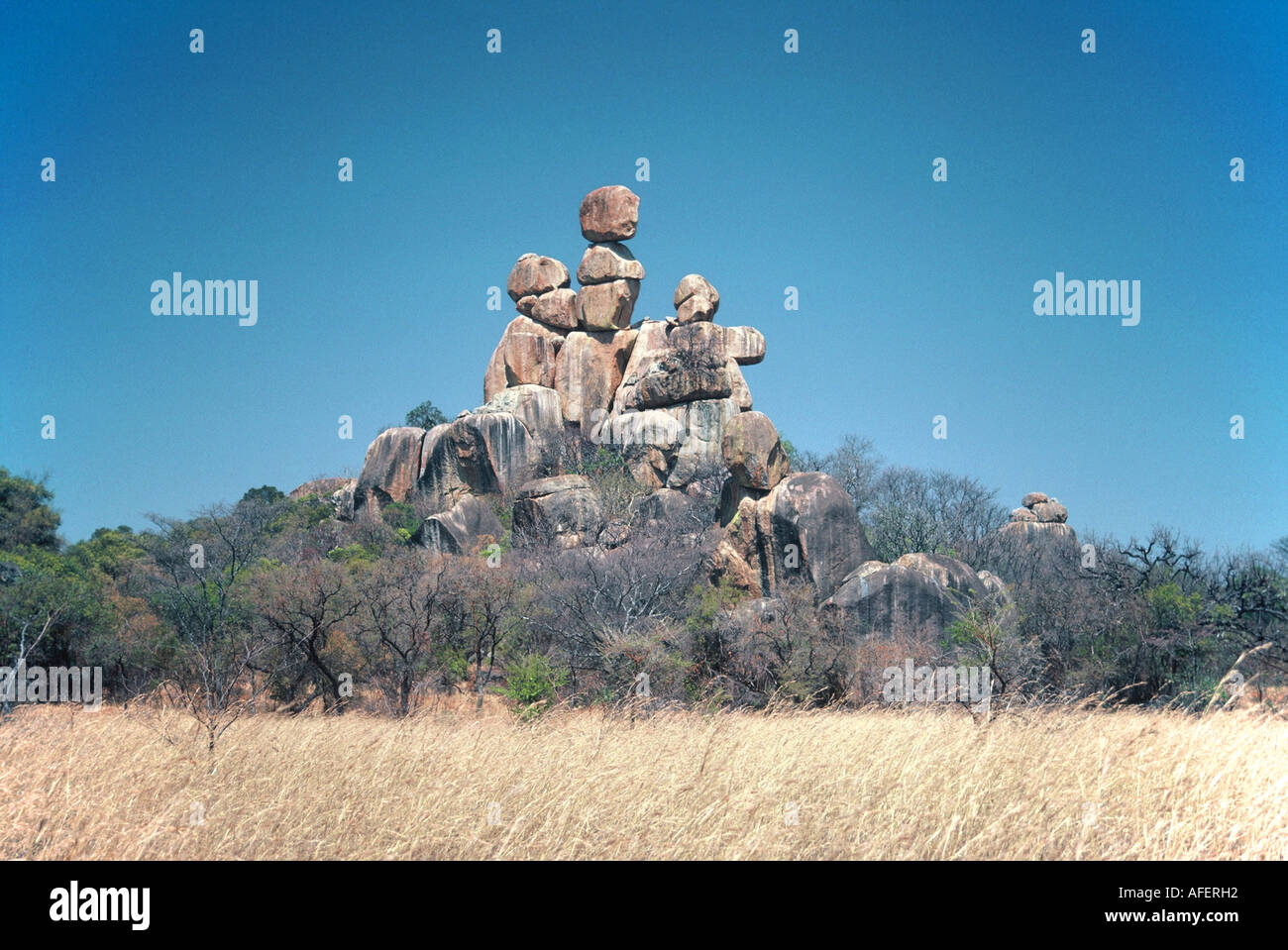 Castle Koppie granite outcrop Stock Photo - Alamy
