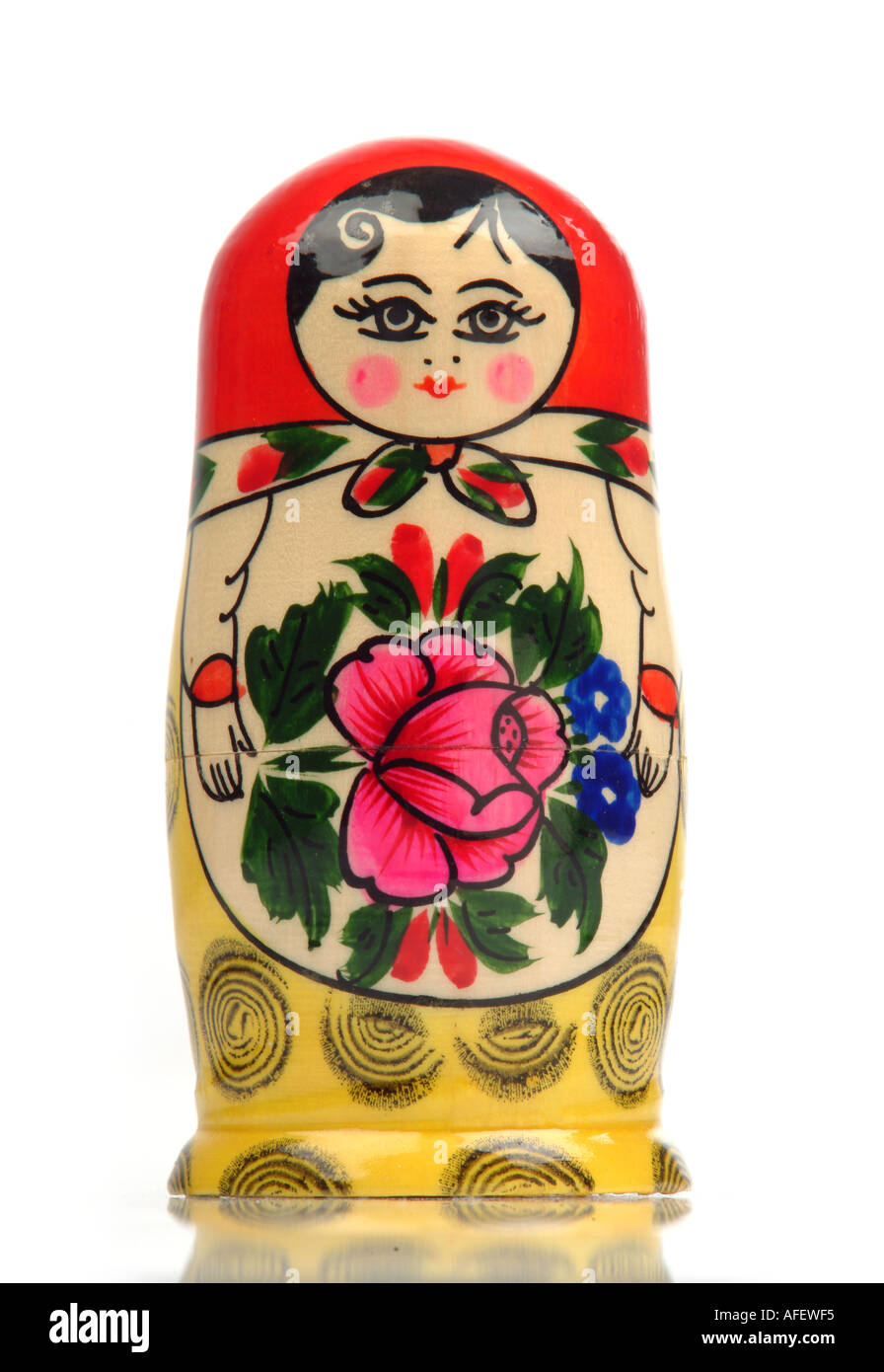 Matryoshka Russische Matroschka Babuschka Stock Photo - Alamy