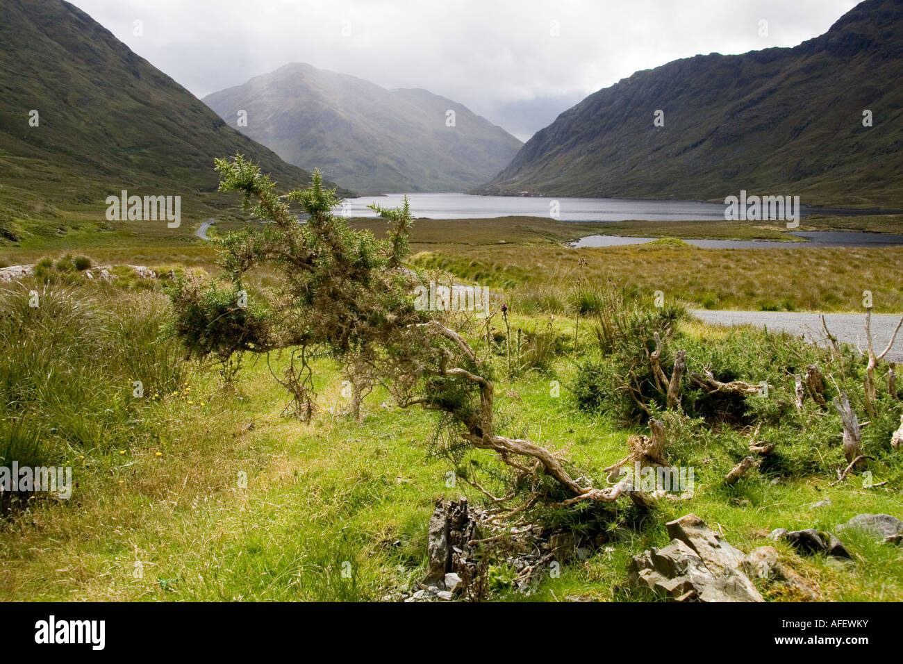 Doo Lough County Mayo Ireland Stock Photo