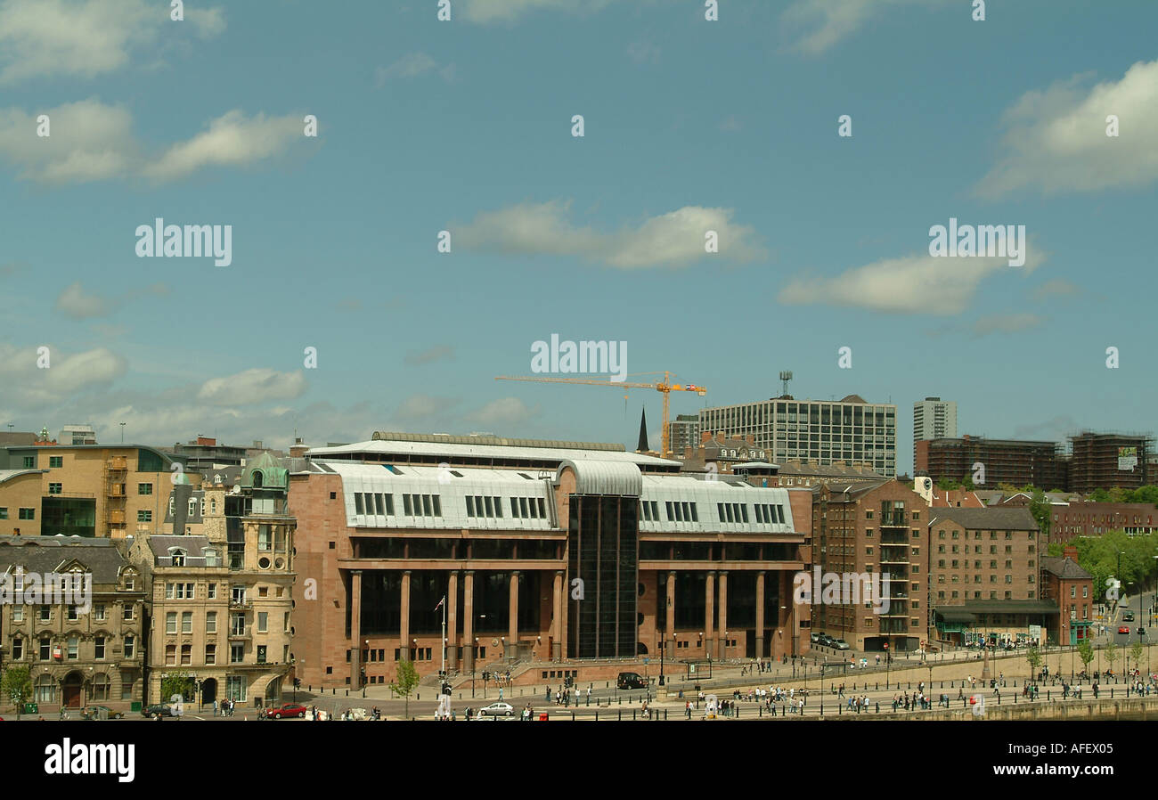 Crown Court Building Quayside Newcastle upon Tyne Stock Photo - Alamy