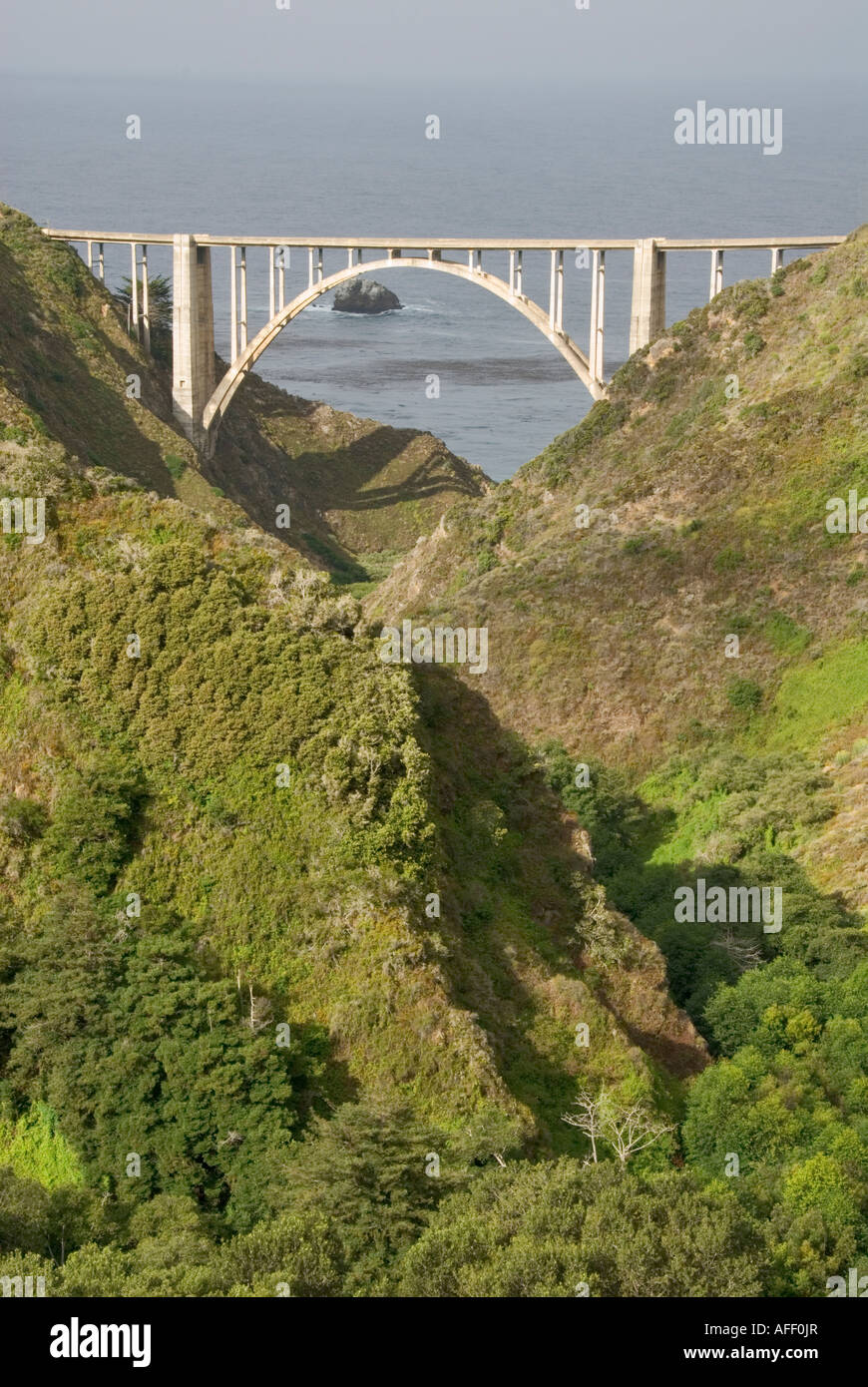 California Big Sur Bixby Bridge Highway 1 Stock Photo - Alamy