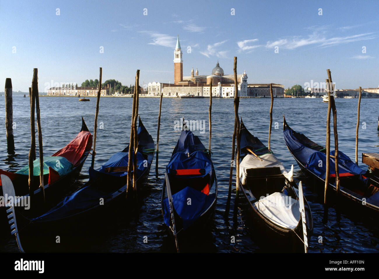 Gondolas, Venice Stock Photo