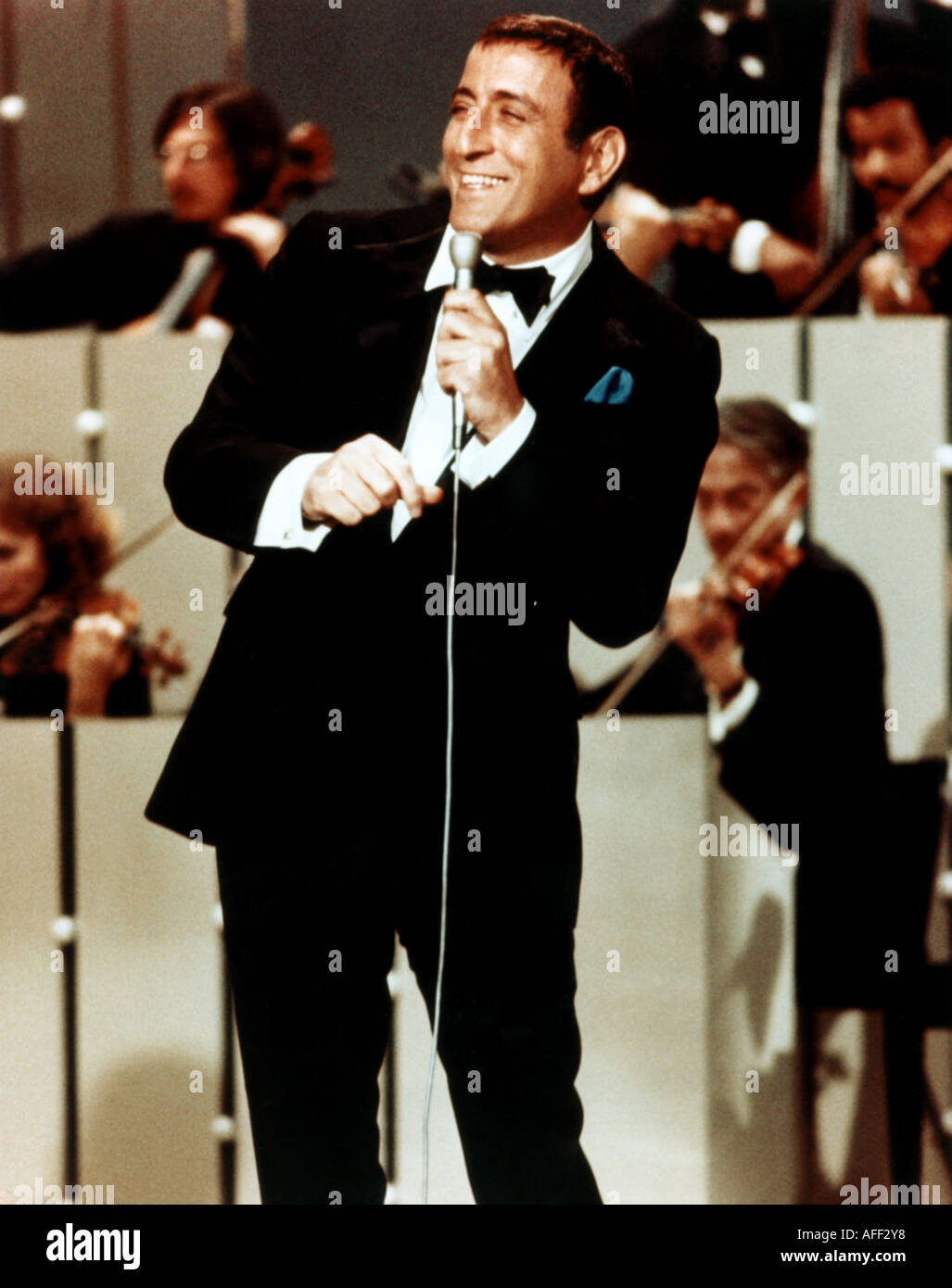 TONY BENNETT US singer Stock Photo