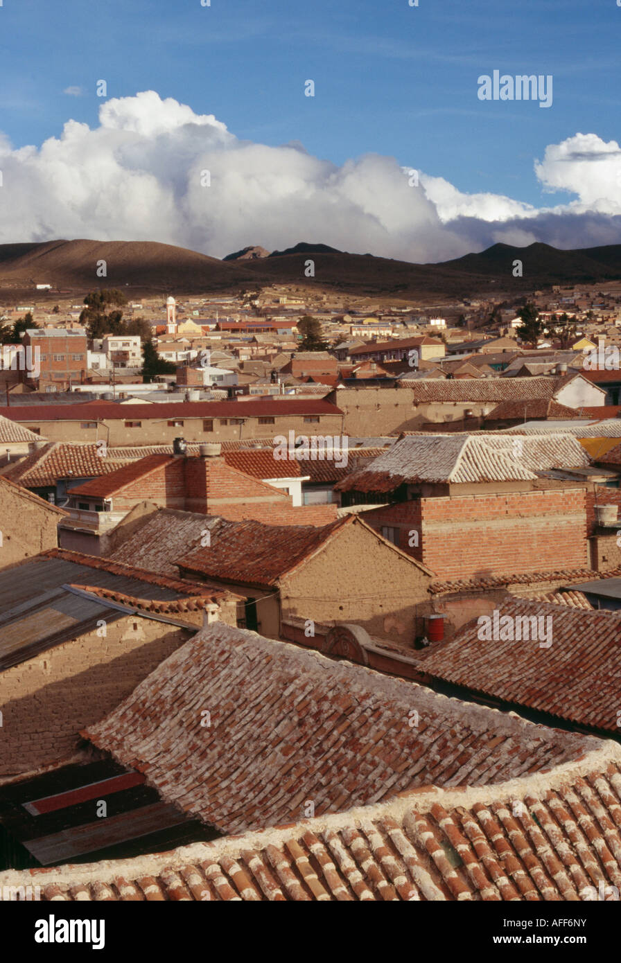 Colonial architecture - Potosí, Potosi, BOLIVIA Stock Photo