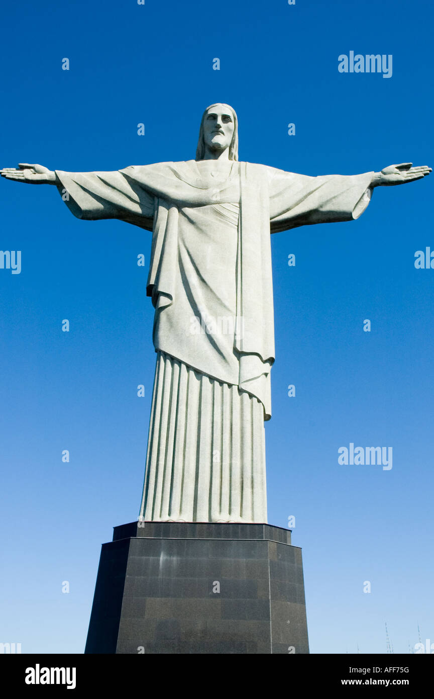 Cristo Redentor statue, Rio de Janeiro Stock Photo