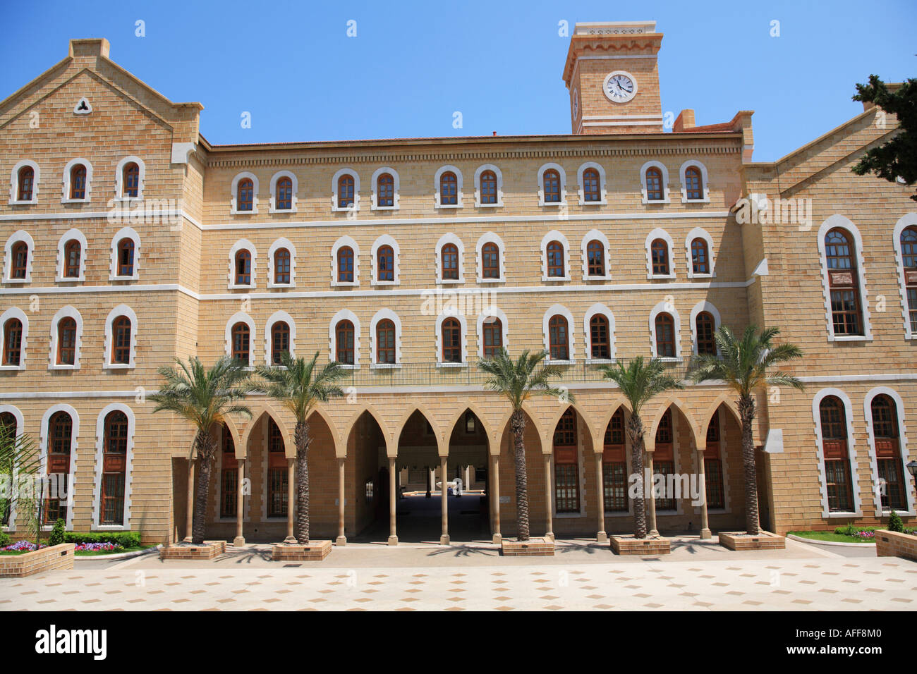 Campus of The American University of Beirut AUB Lebanon Stock Photo Alamy