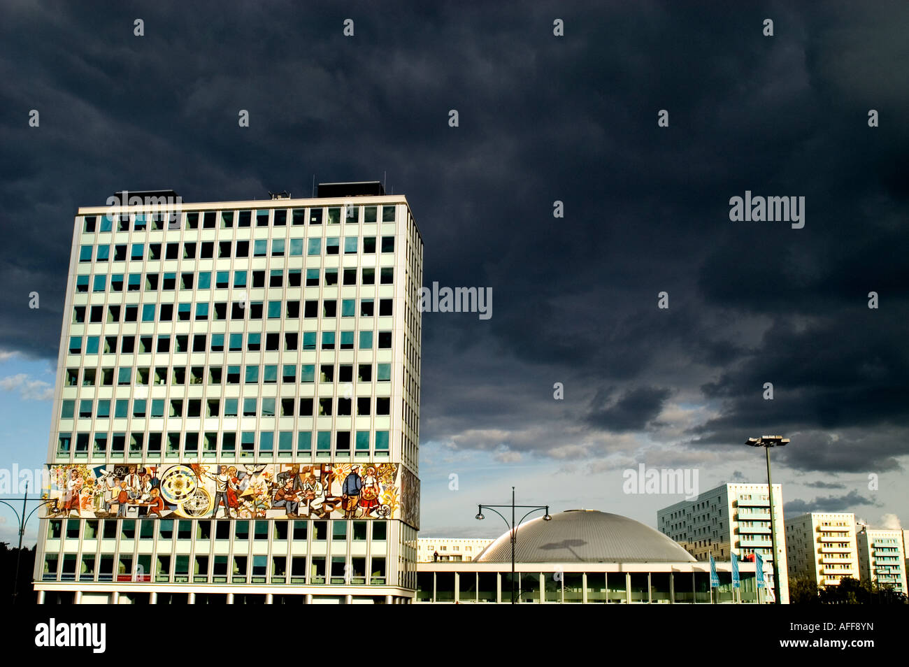 Alexanderplatz Alexander Square Berlin Germany German ( Wall Painting