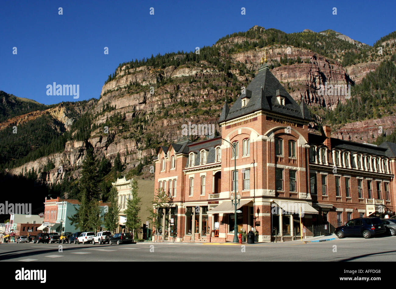 Beaumont Hotel, Ouray, Colorado Stock Photo 7960775 Alamy