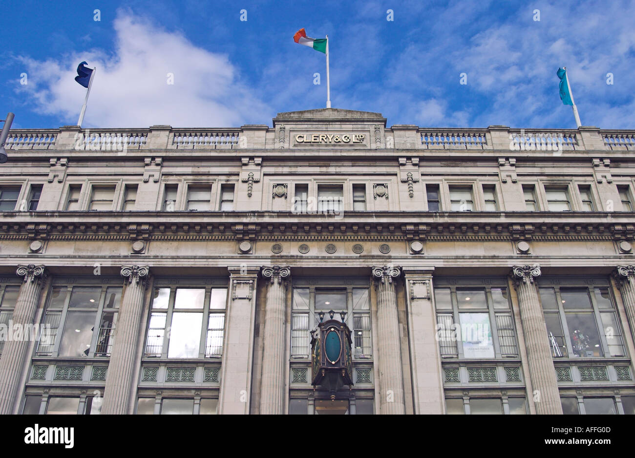 Clery and Co Ltd The famous department store on O Connell Street Dublin