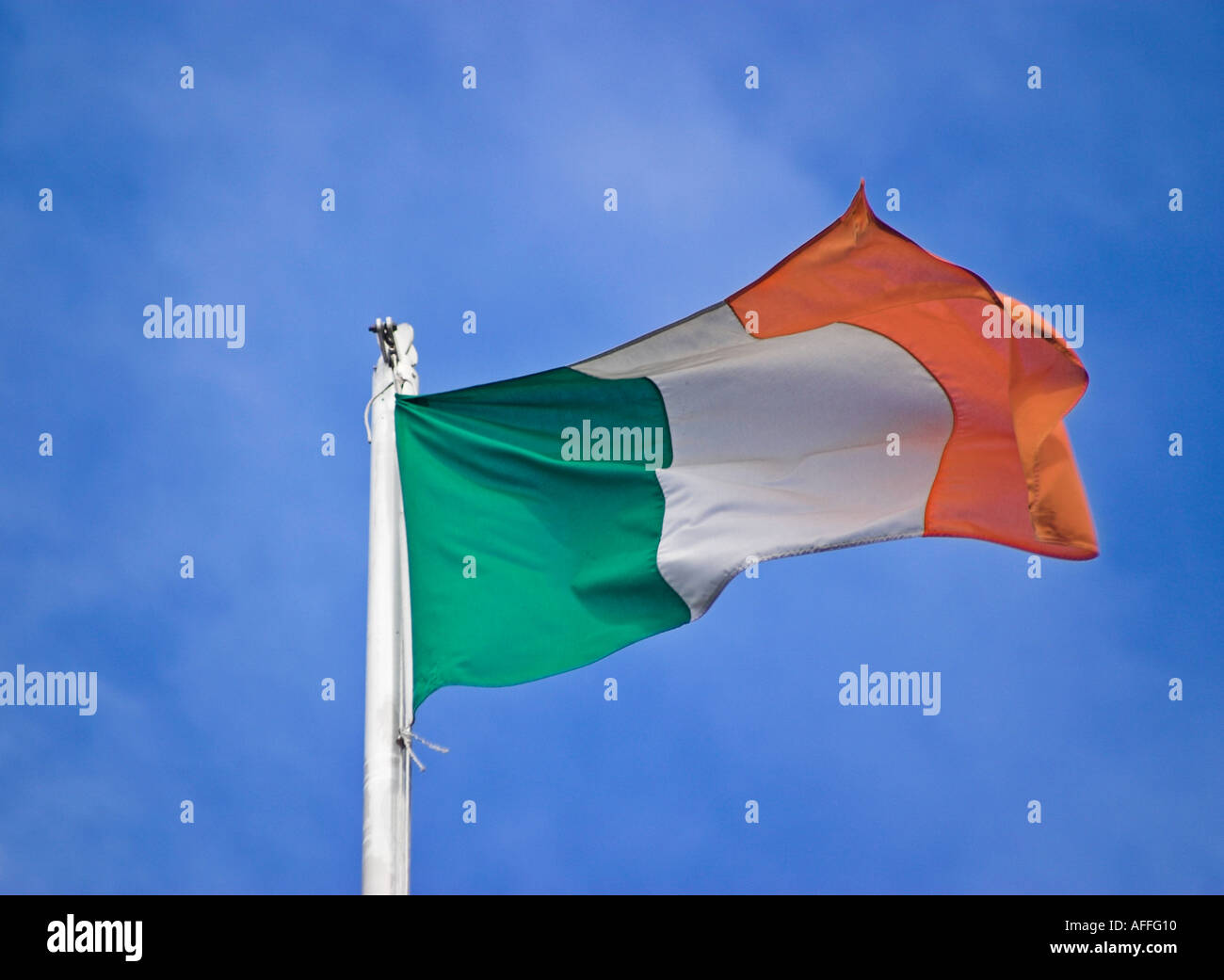 The Irish Flag Stock Photo Alamy