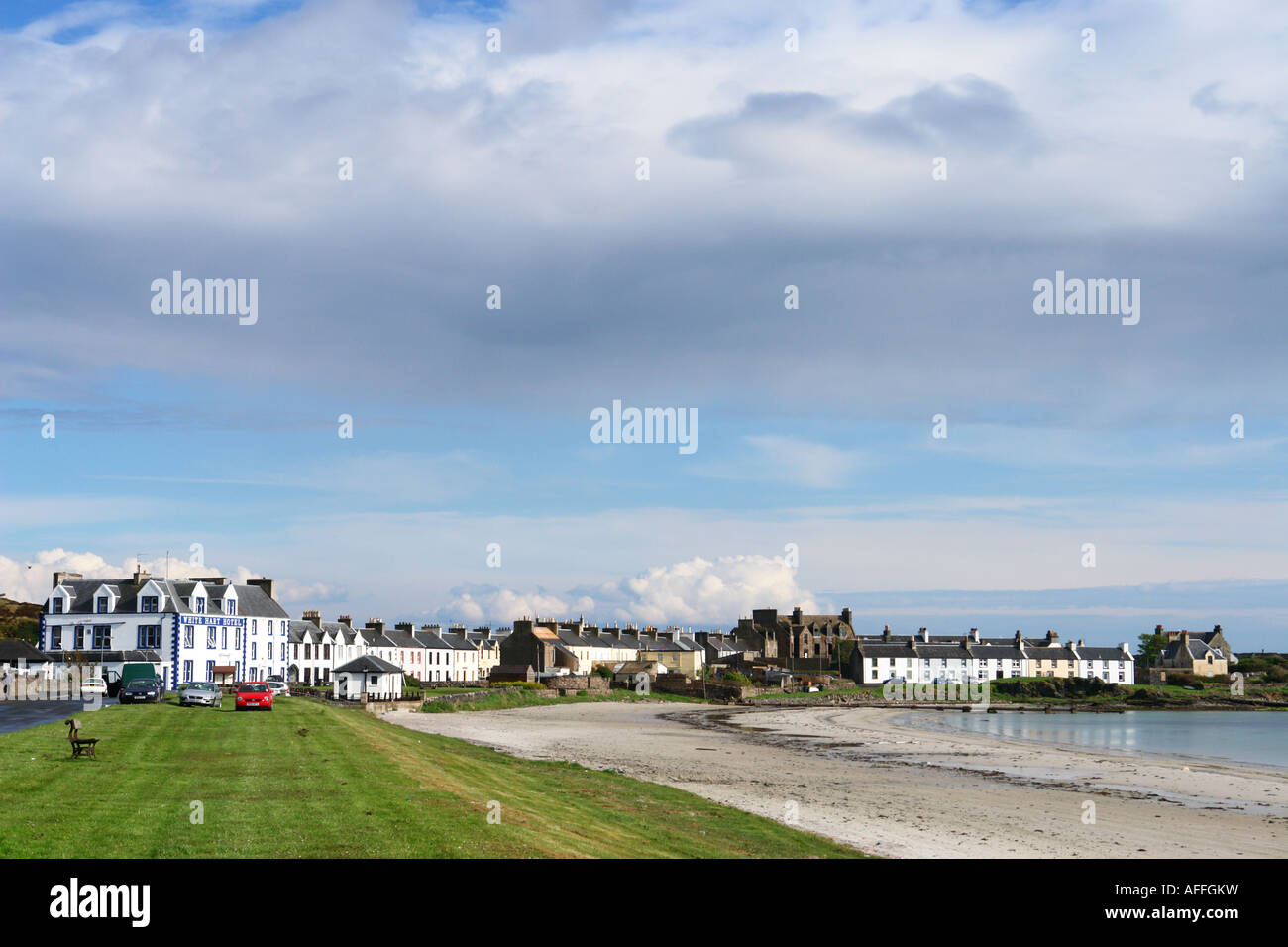 SCOTTISH ISLAND ISLAY Port Ellen Stock Photo Alamy
