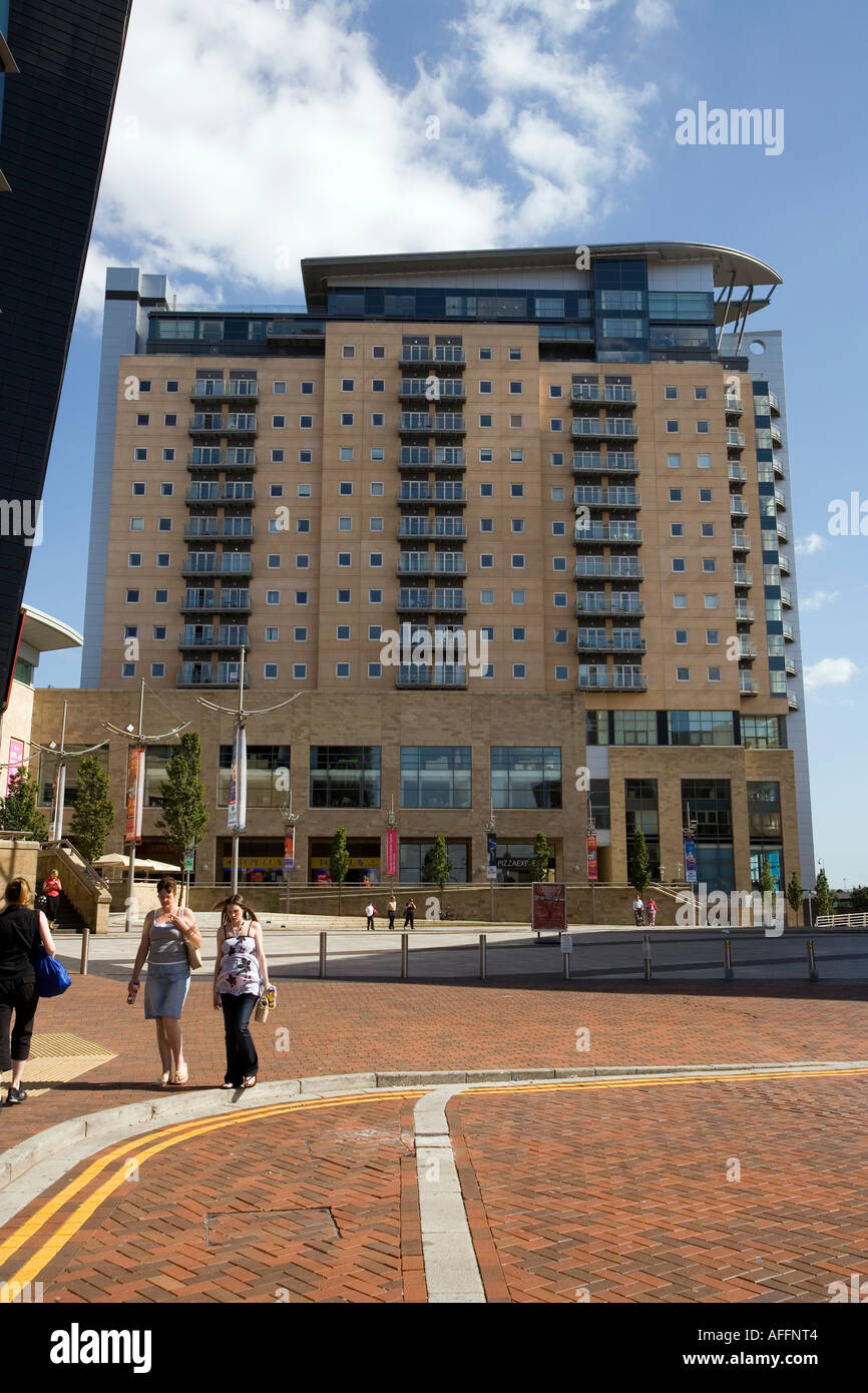 Manchester Salford Quays Imperial Point new high rise private housing