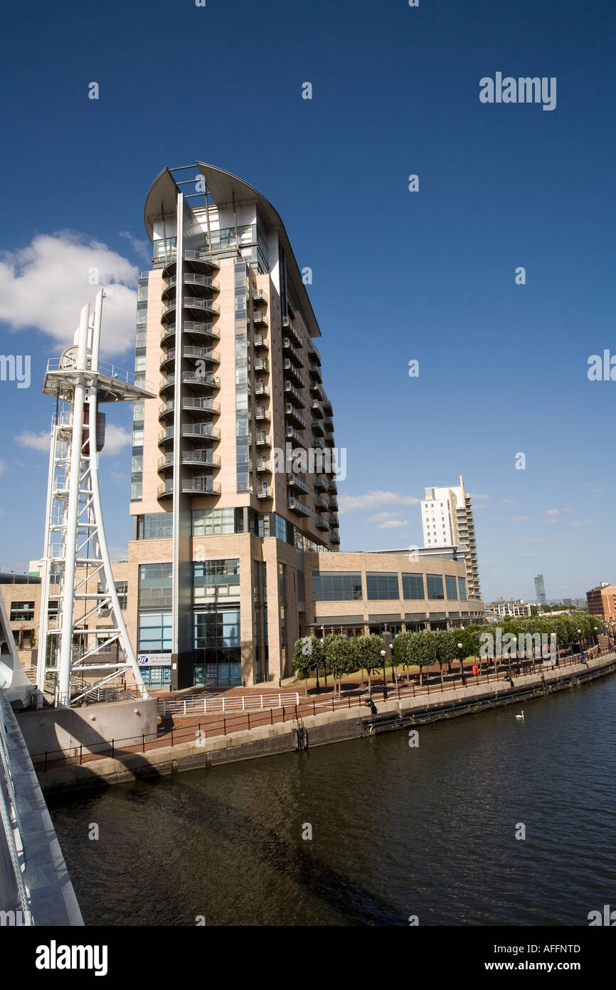 Manchester Salford Quays Imperial Point new high rise private housing