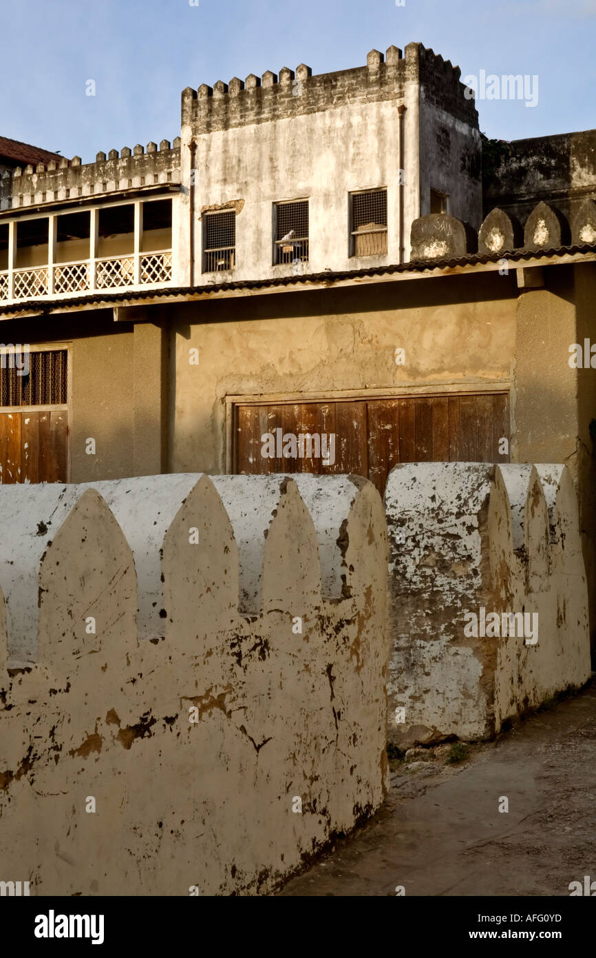 School in Stone Town, Zanzibar Stock Photo