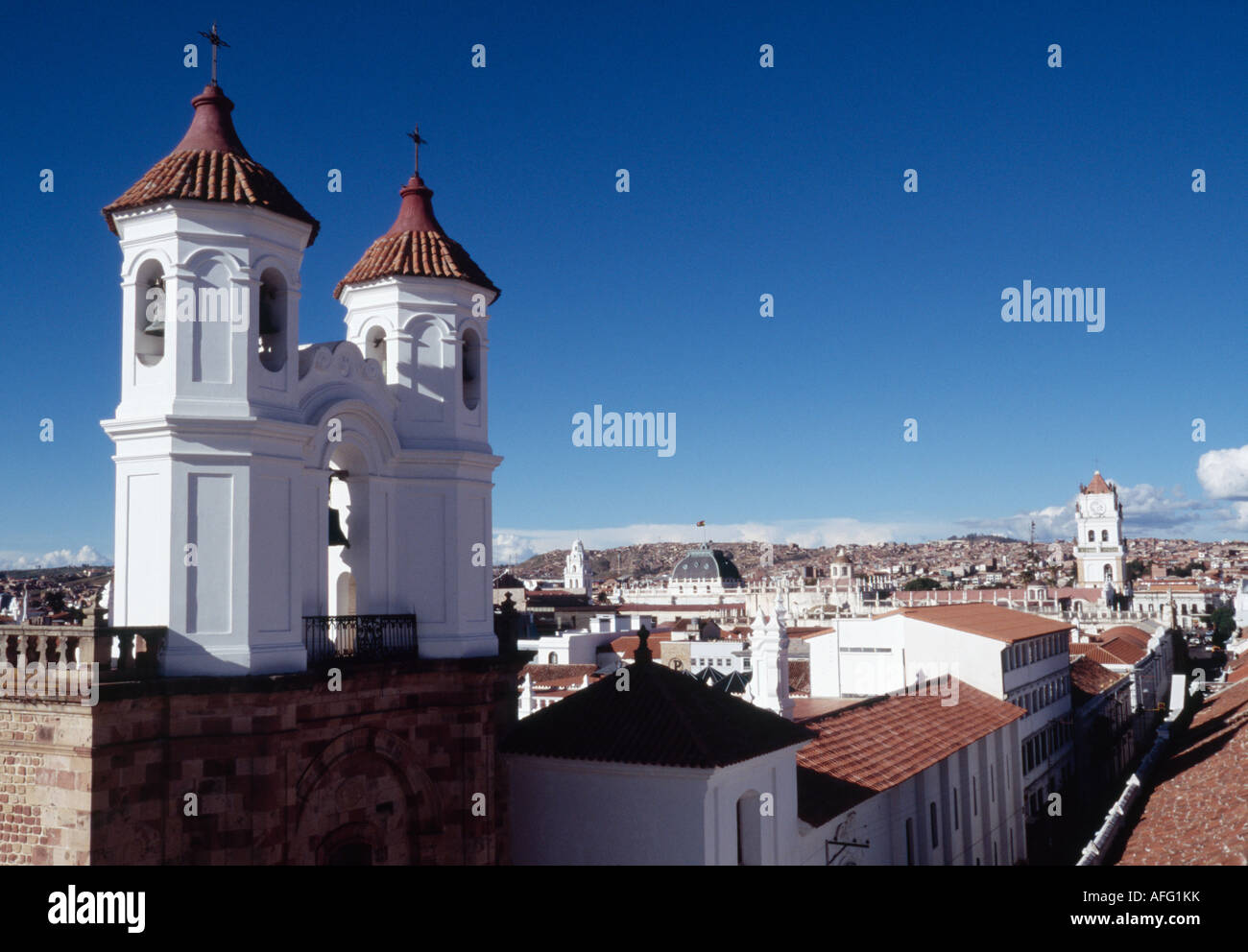 Convento de San Felipe Neri - Sucre, Chuquisaca, BOLIVIA Stock Photo