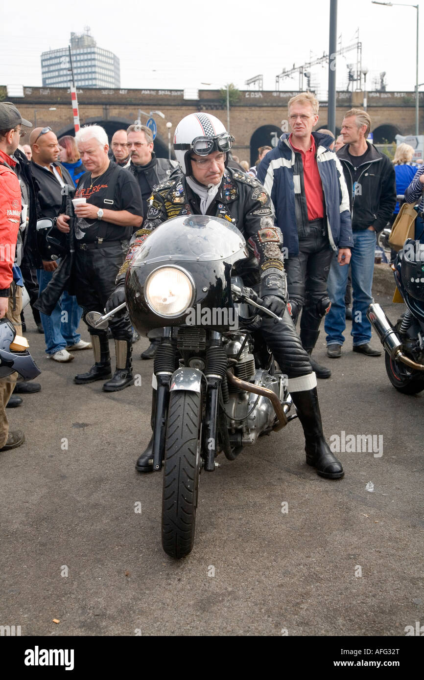 2007 Brighton Bikers Run from Ace Cafe, London, England, Britain, UK ...