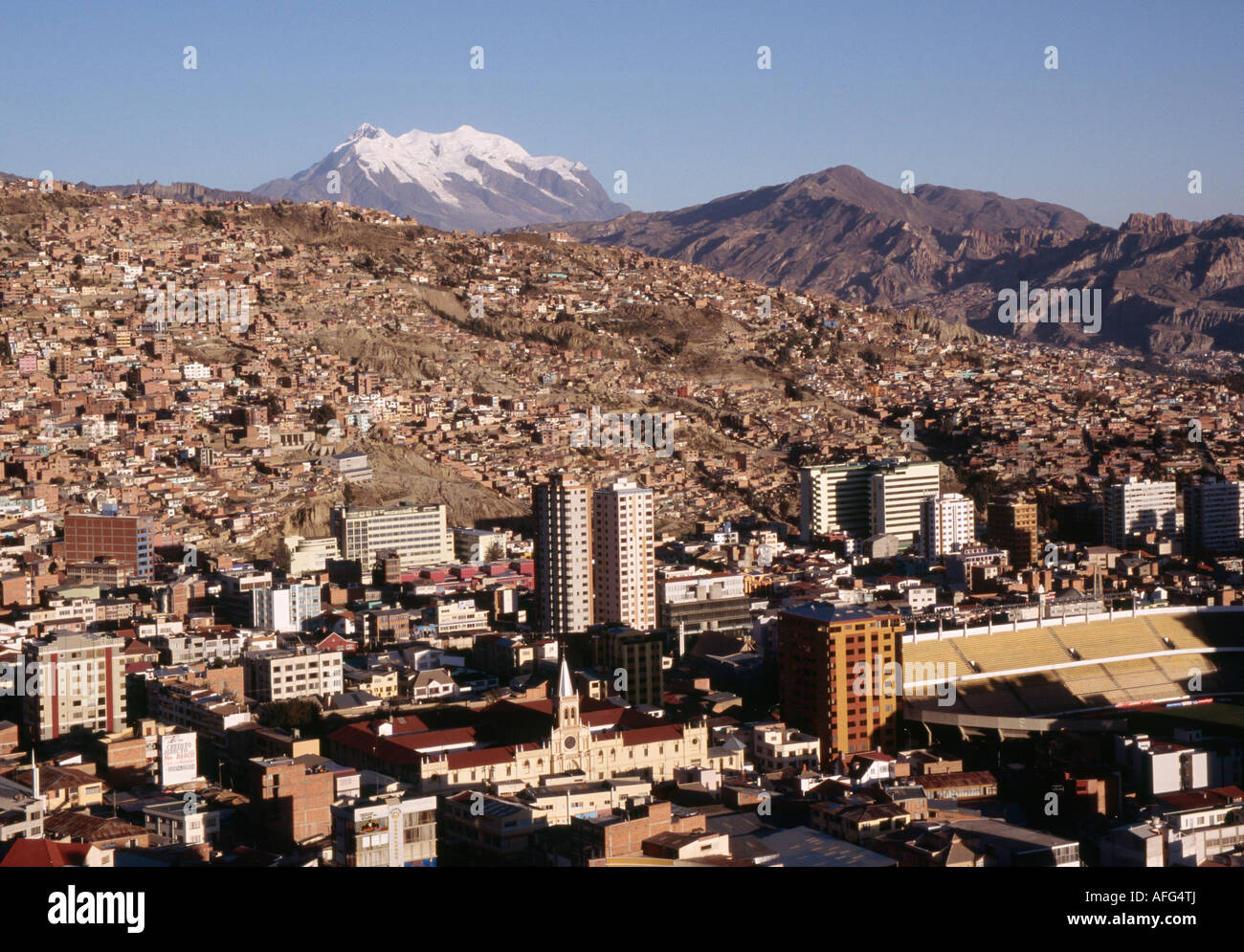 La Paz, BOLIVIA Stock Photo
