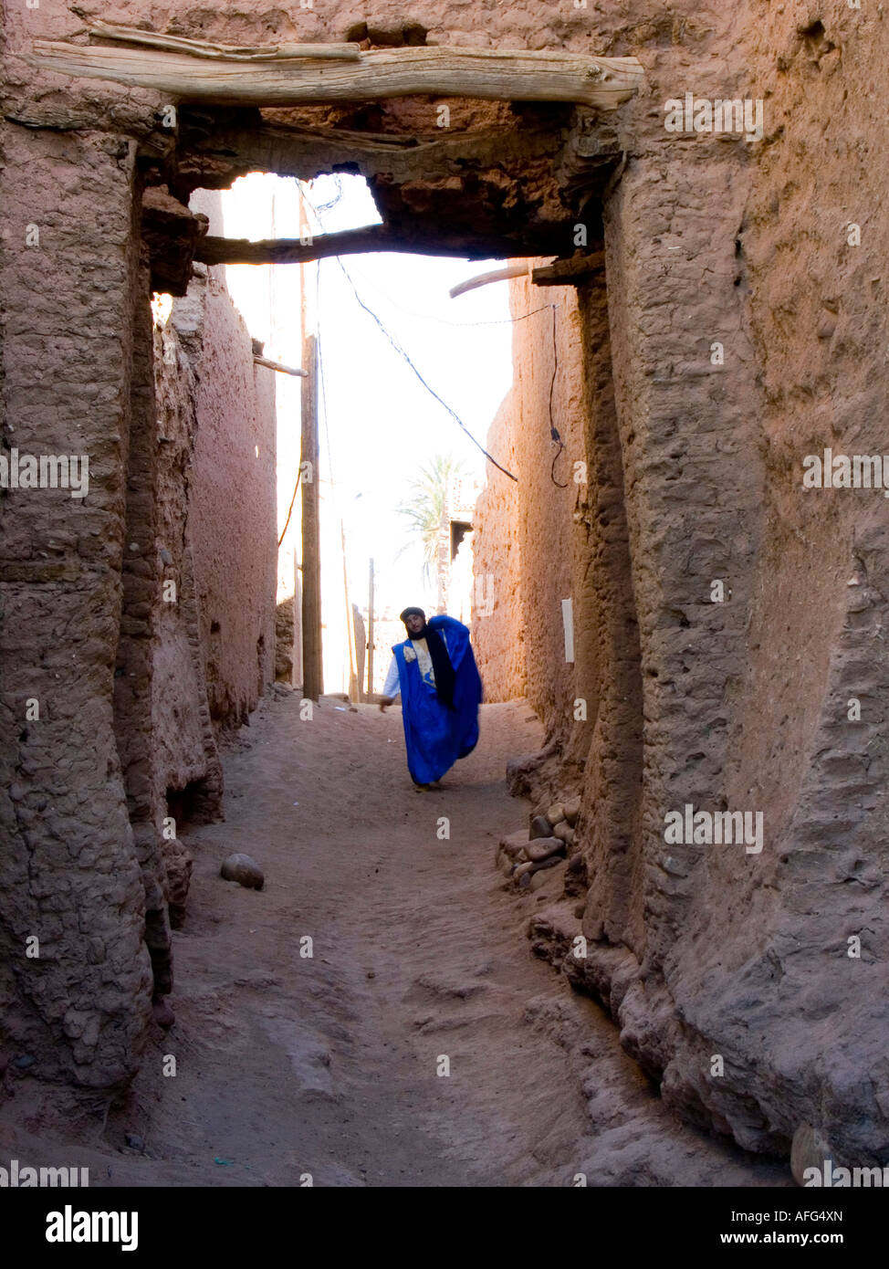 berber village, Morocco, North Africa Stock Photo