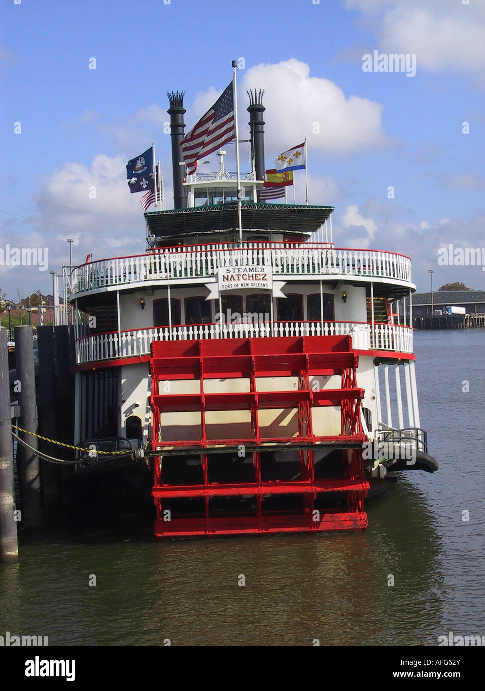 New Orleans Paddle Steamer Stock Photo Alamy