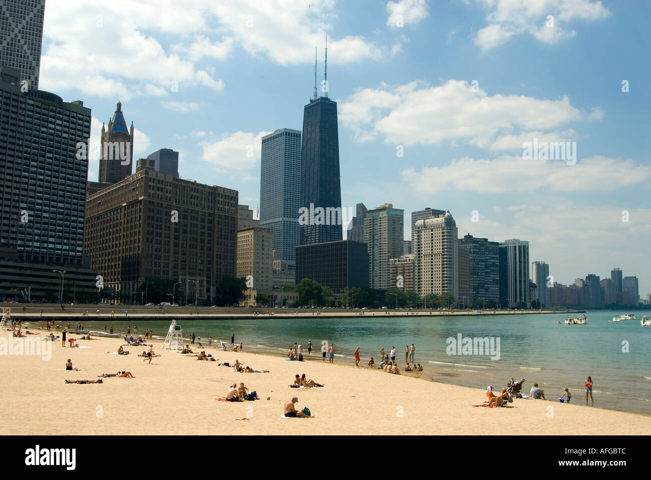 Chicago lake Michigan Stock Photo - Alamy